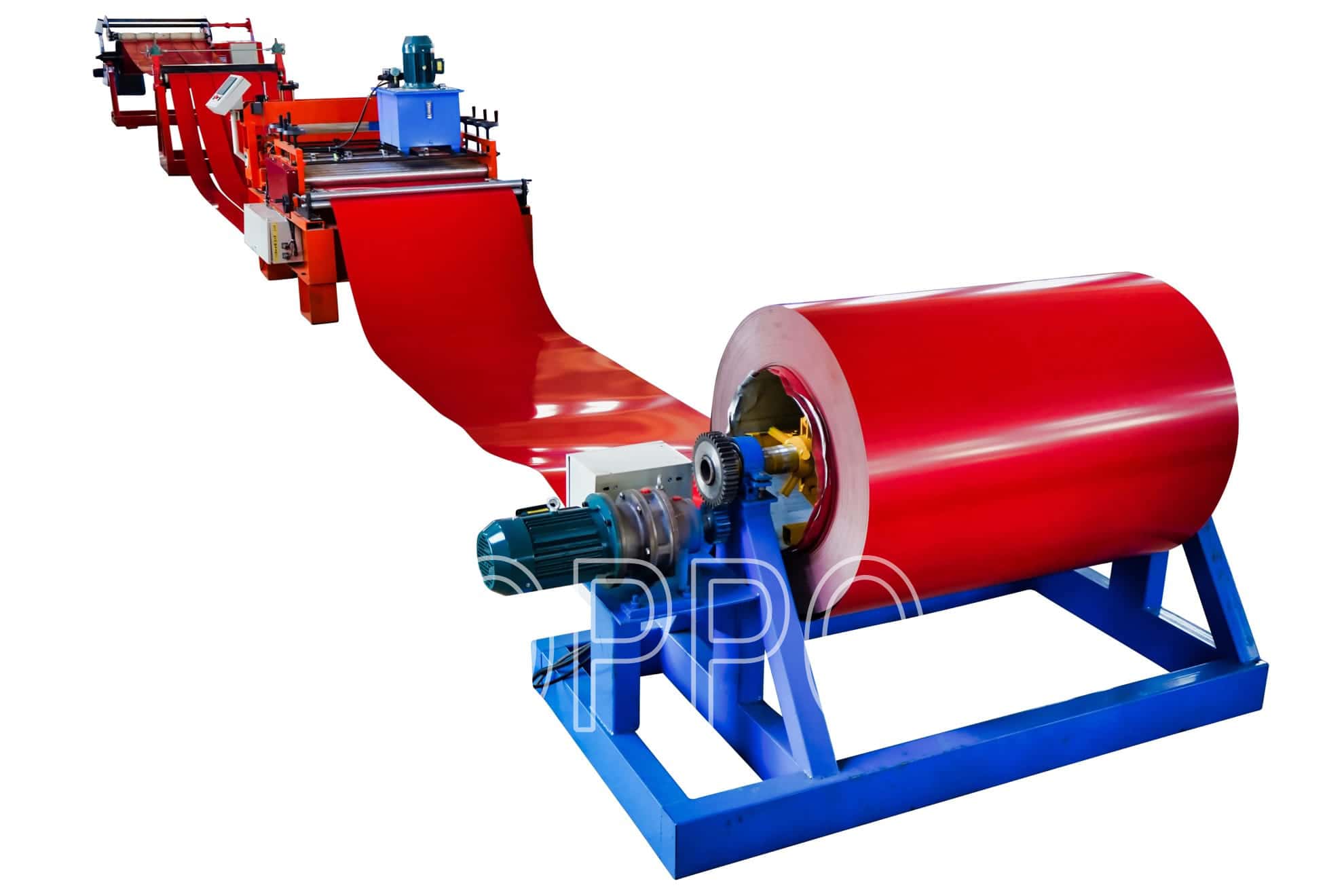 Automatic Cut to Length Roll Forming Line for Steel & Aluminum Coils