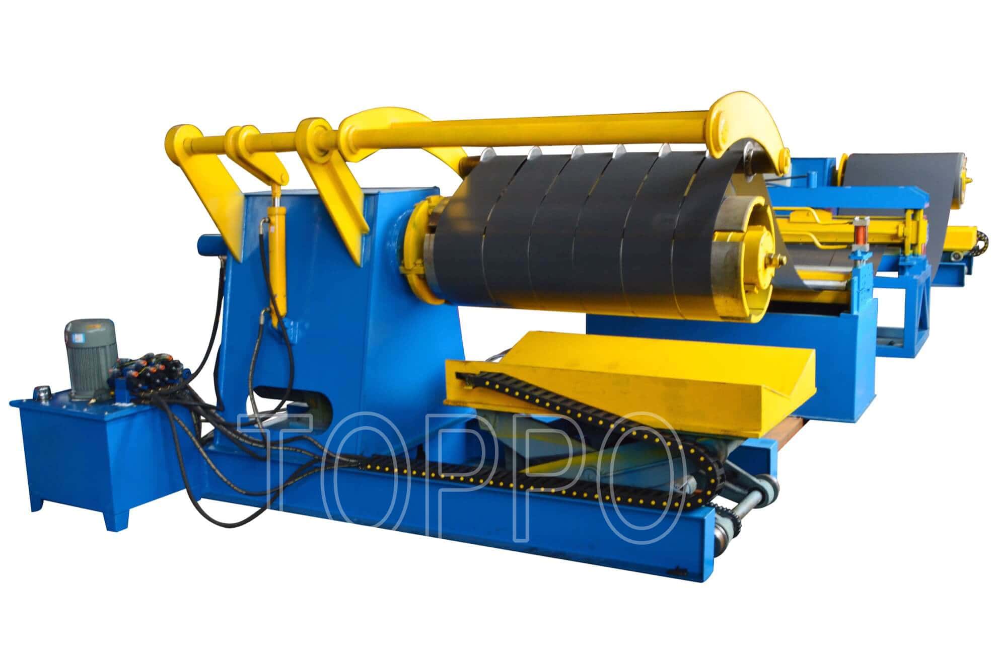 Heavy Duty Coil Slitting and Cut to Length Line for Steel Strips