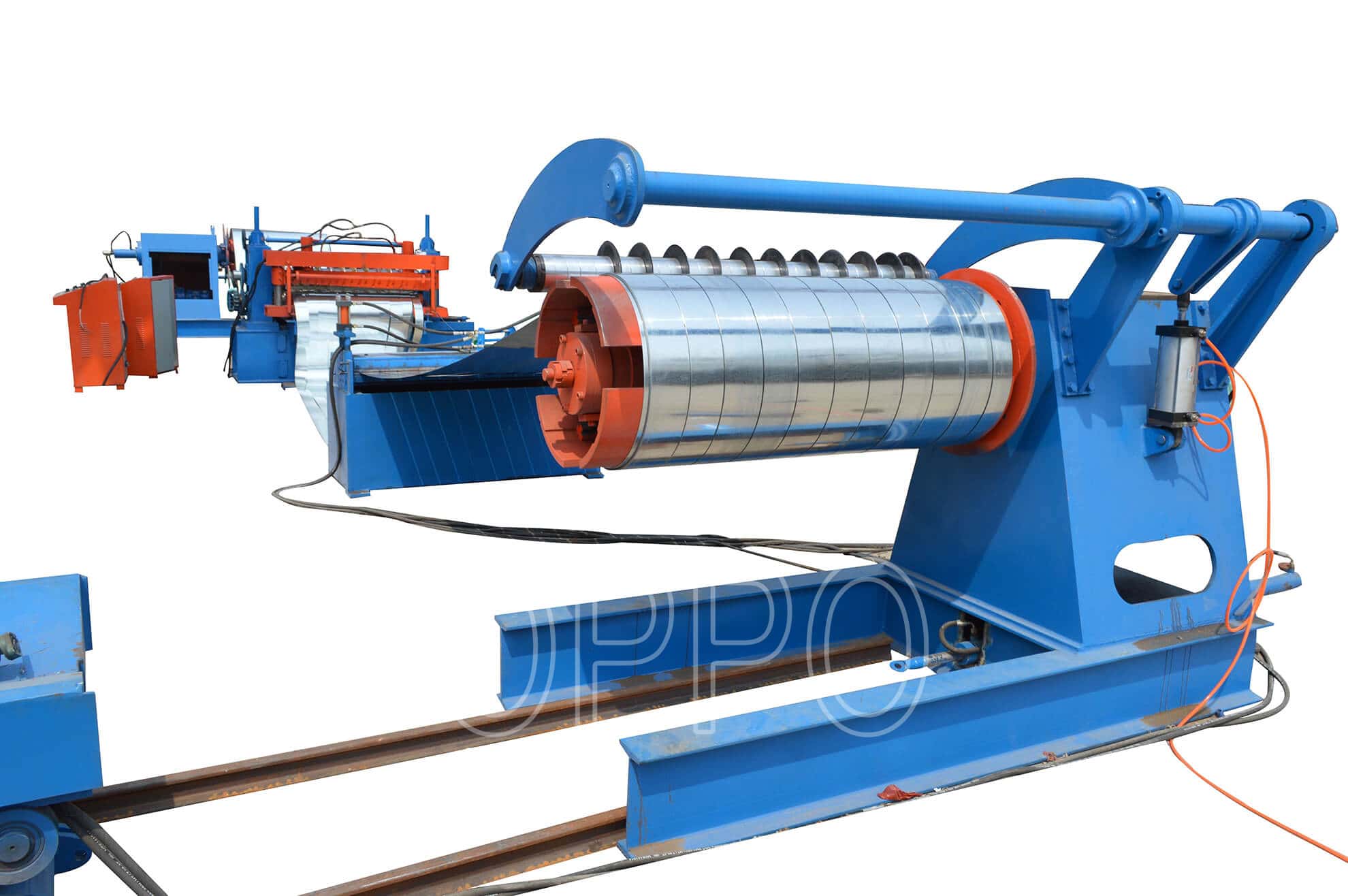Coil Slitting and Cut to Length Line for Galvanized Steel Processing