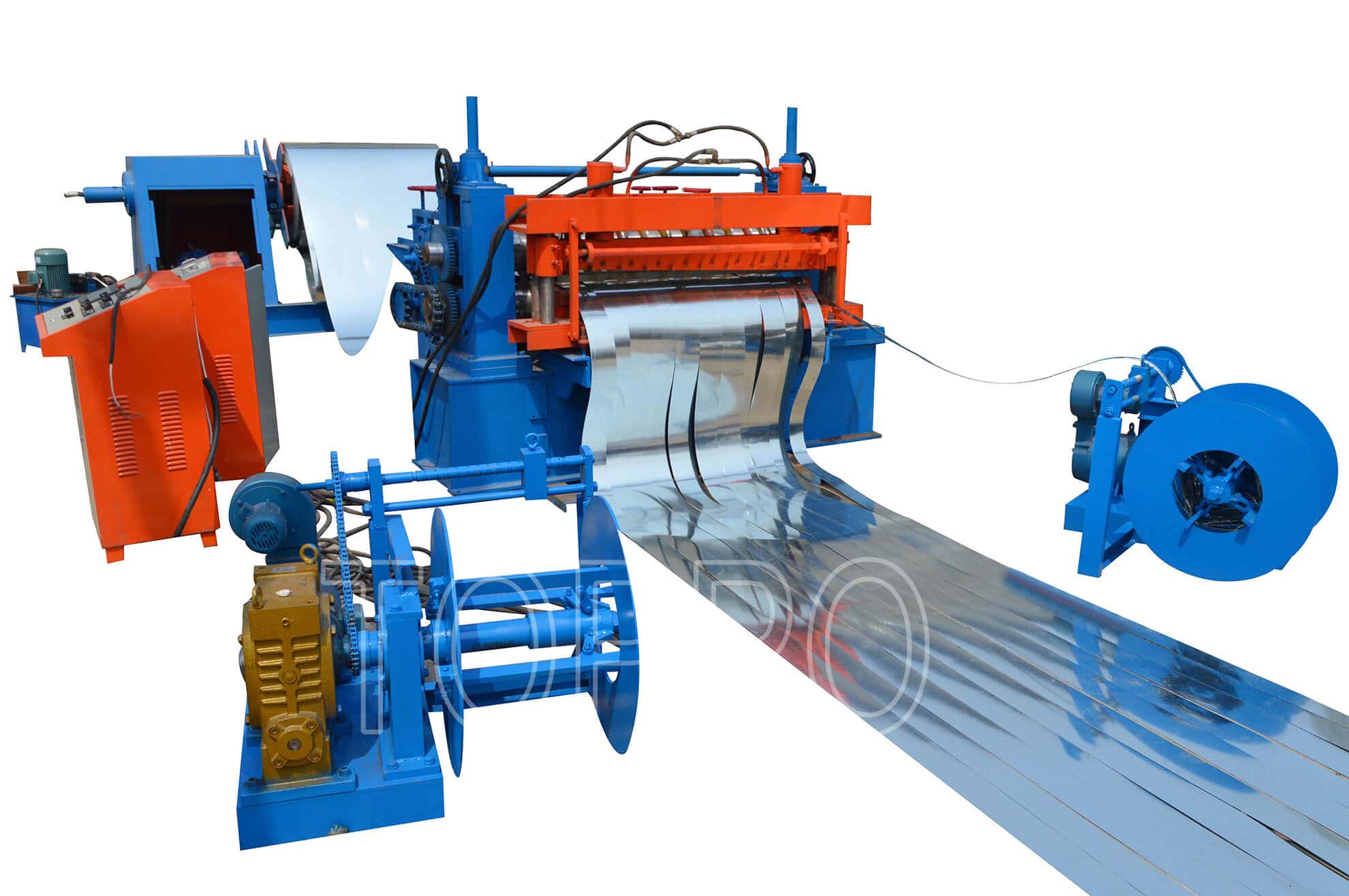 Coil Slitting and Cut to Length Line for Galvanized Steel Processing