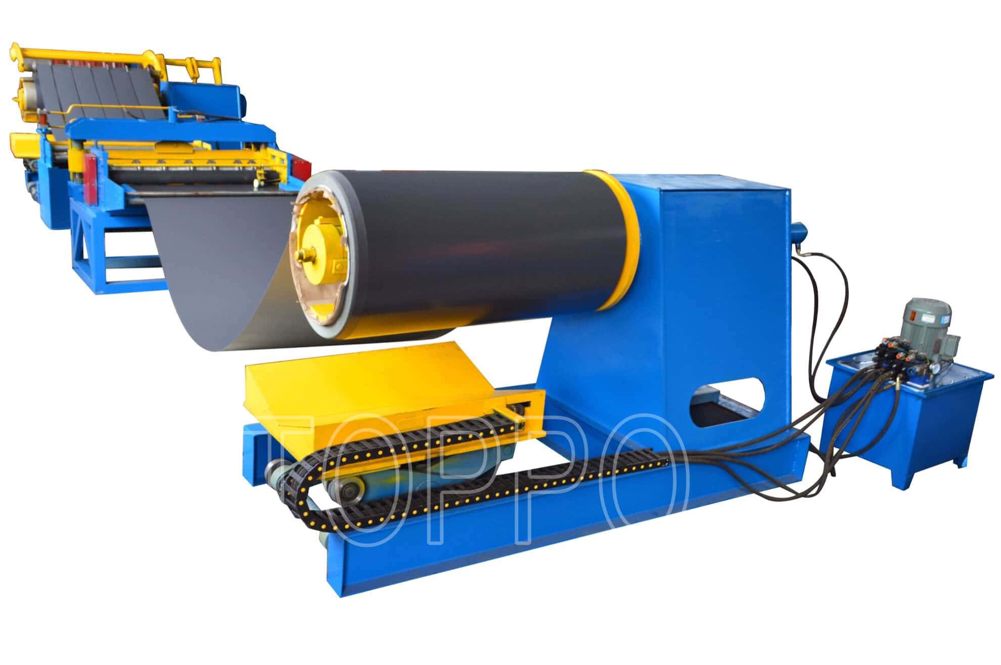 Heavy Duty Coil Slitting and Cut to Length Line for Steel Strips