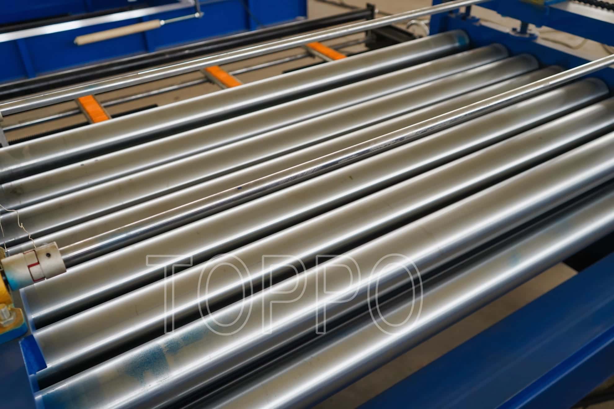 Cut to Length Line Roll Forming Machine for Metal Sheets