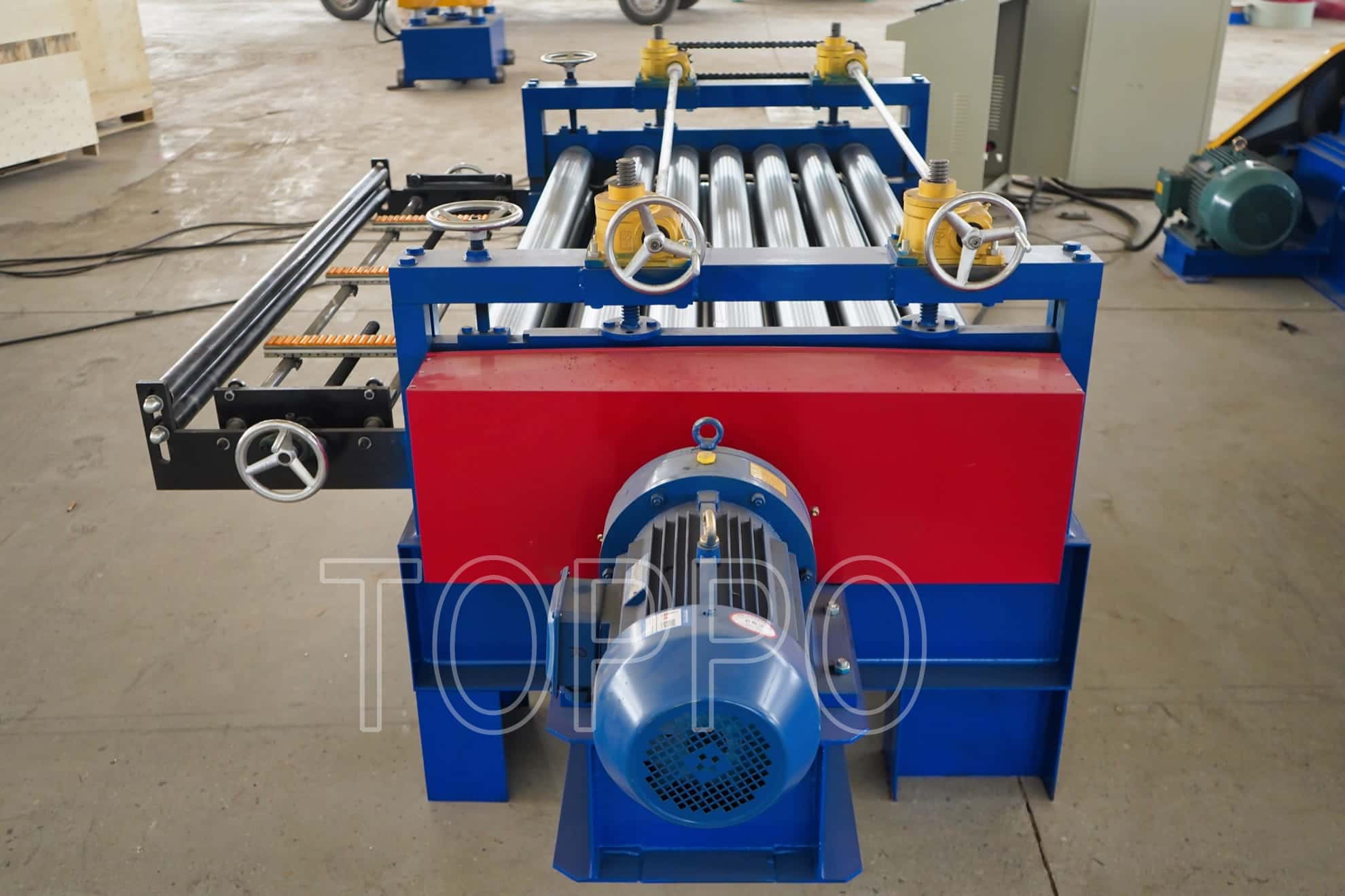 Cut to Length Line Roll Forming Machine for Metal Sheets
