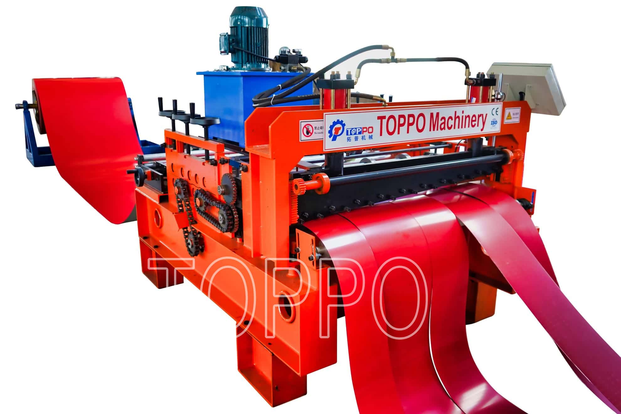 Automatic Cut to Length Roll Forming Line for Steel & Aluminum Coils