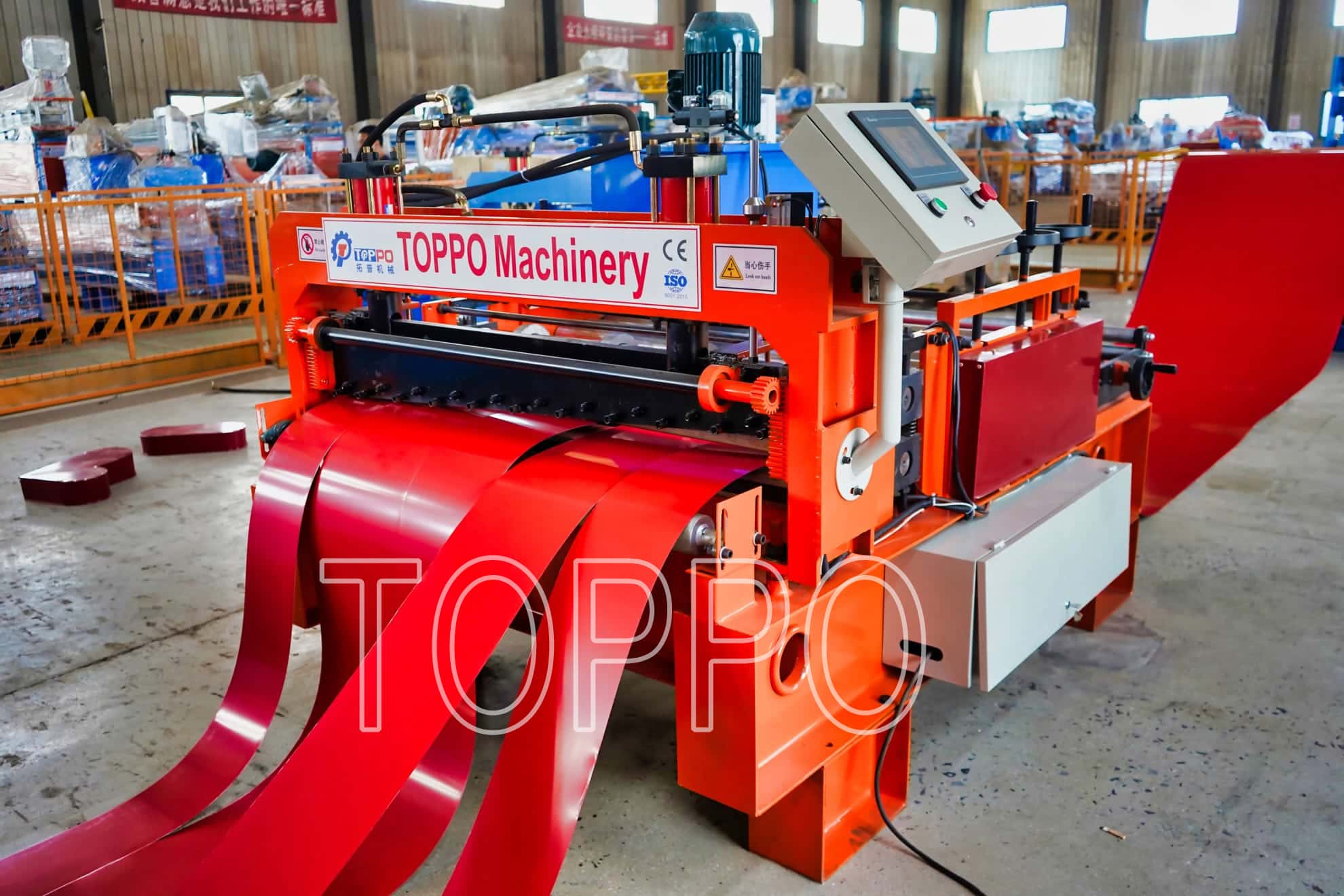 Automatic Cut to Length Roll Forming Line for Steel & Aluminum Coils