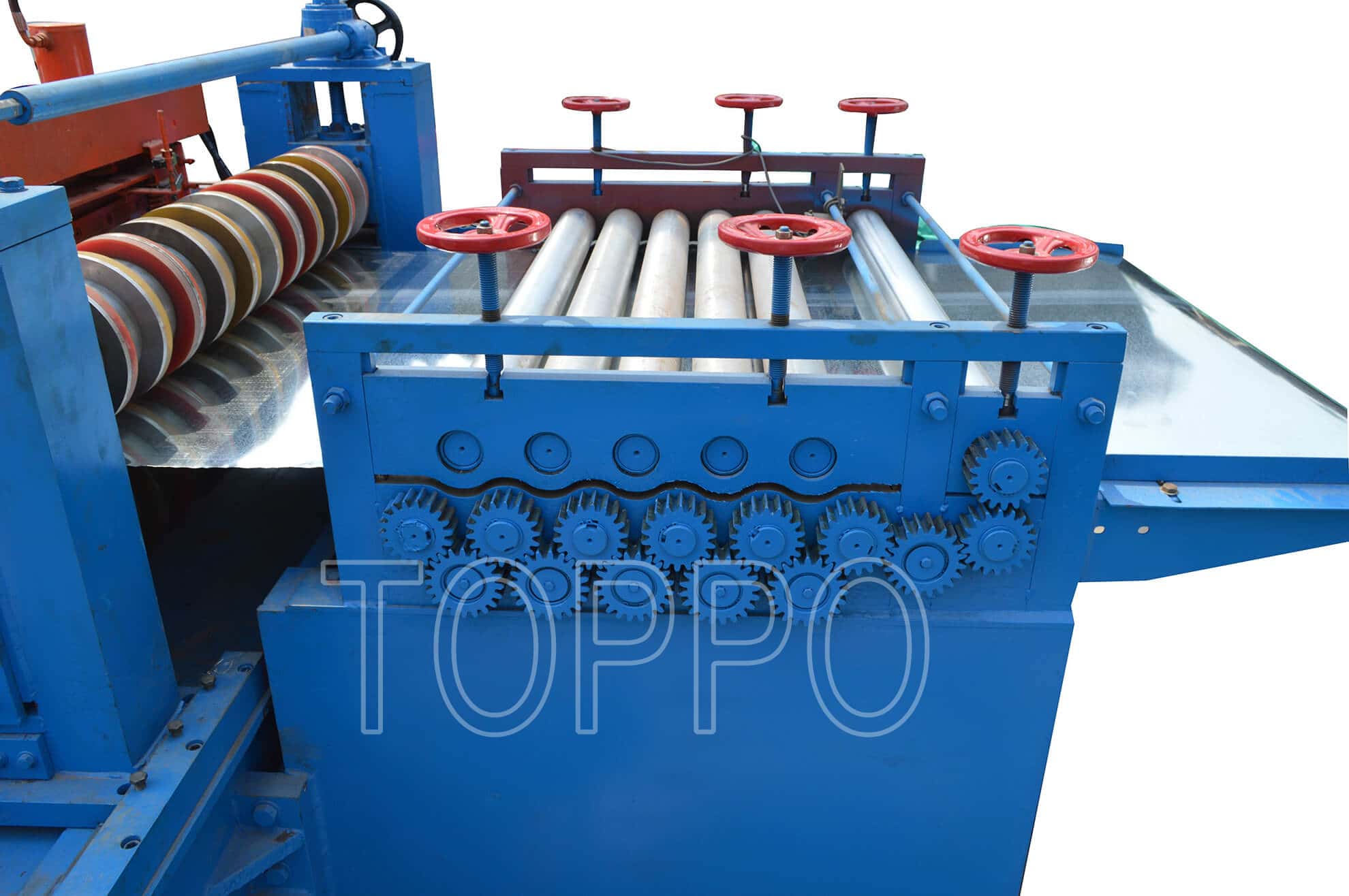 Coil Slitting and Cut to Length Line for Galvanized Steel Processing