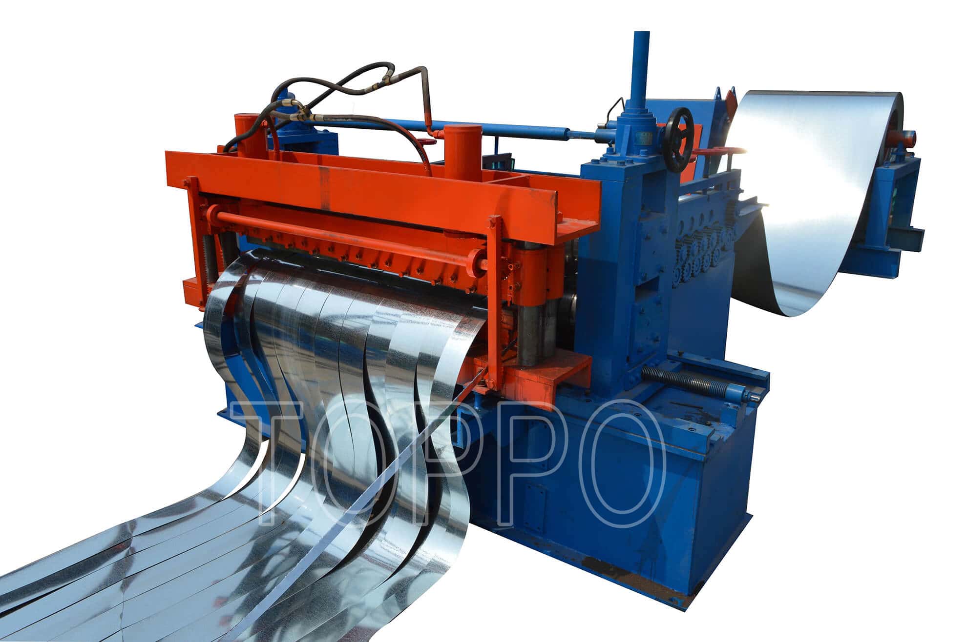Coil Slitting and Cut to Length Line for Galvanized Steel Processing