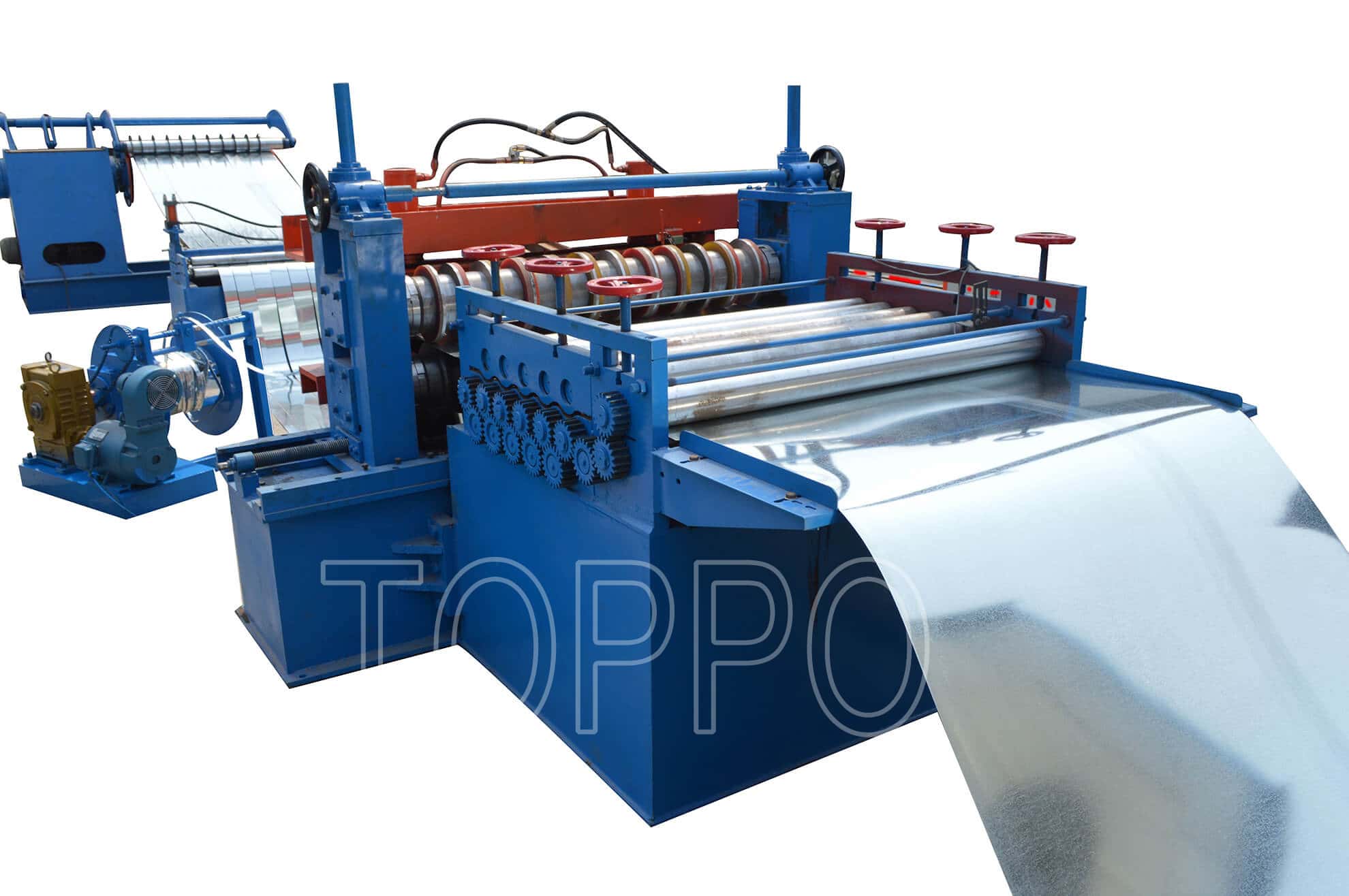 Coil Slitting and Cut to Length Line for Galvanized Steel Processing