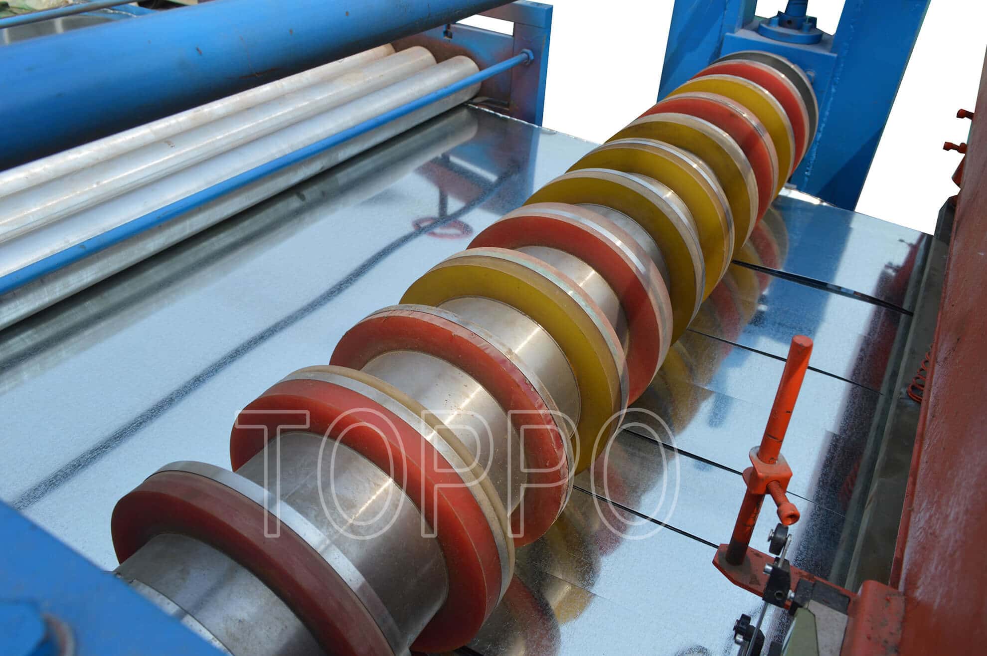 Coil Slitting and Cut to Length Line for Galvanized Steel Processing