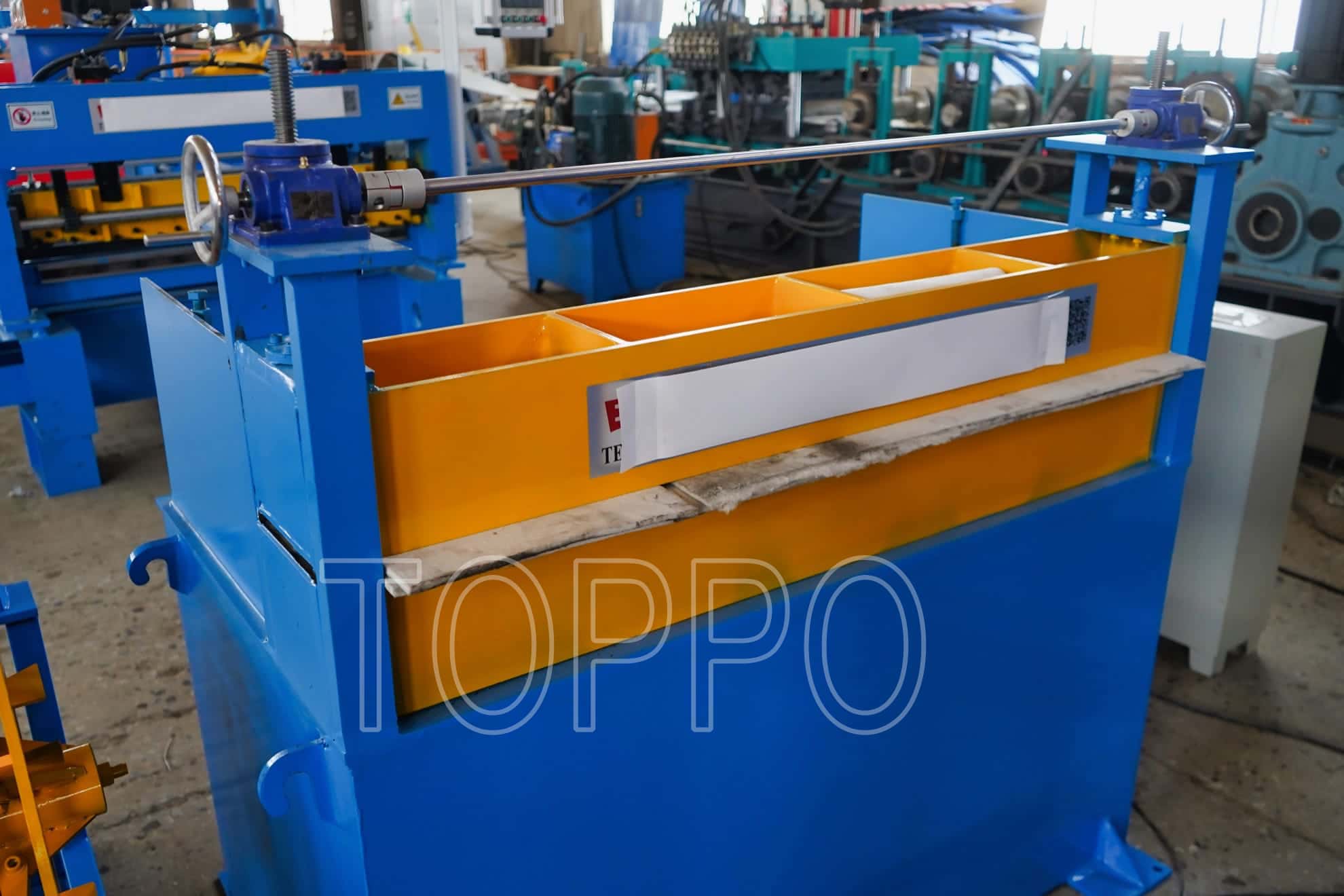 Heavy Duty Cut to Length Line Roll Forming Machine