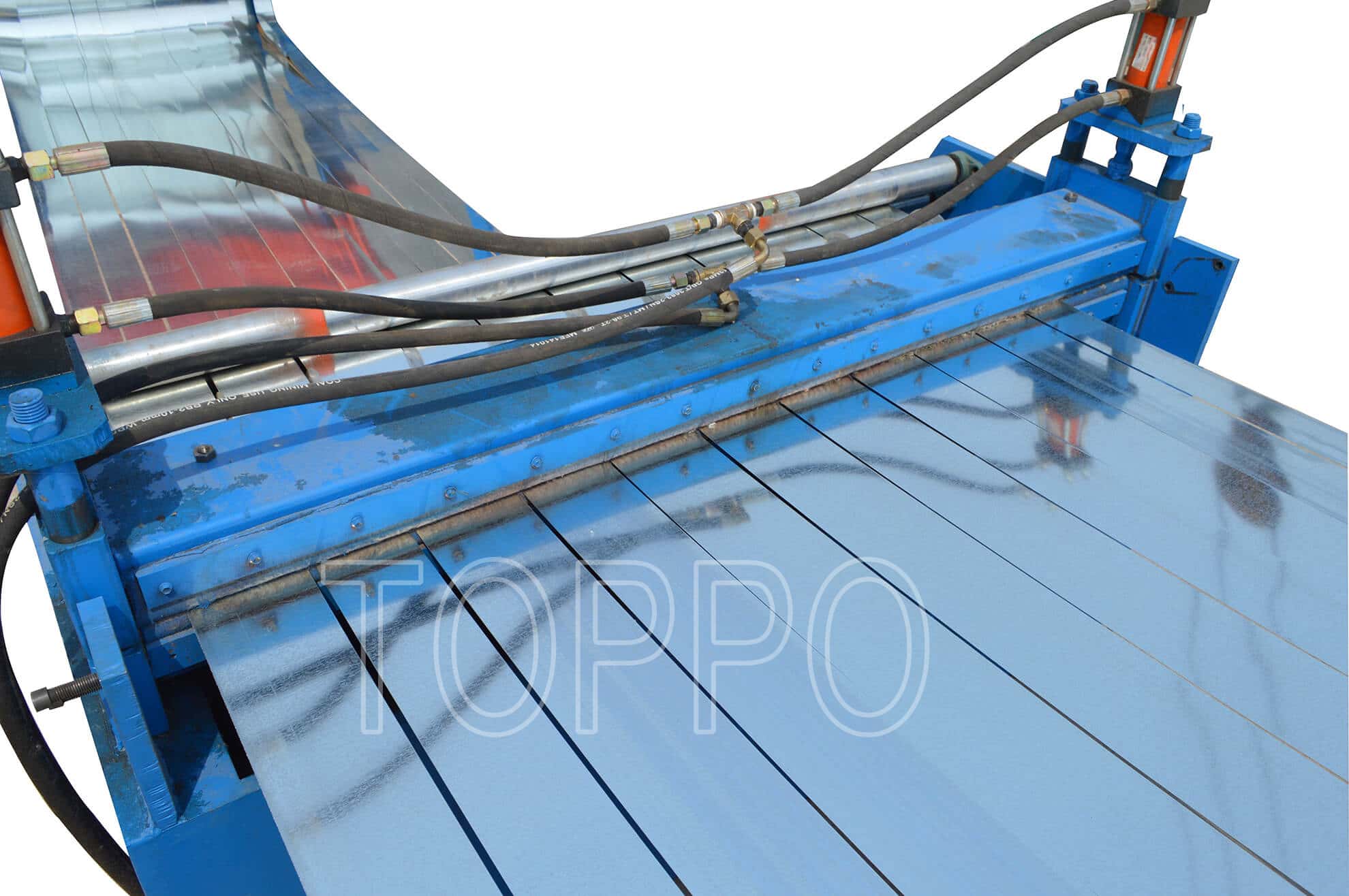 Coil Slitting and Cut to Length Line for Galvanized Steel Processing