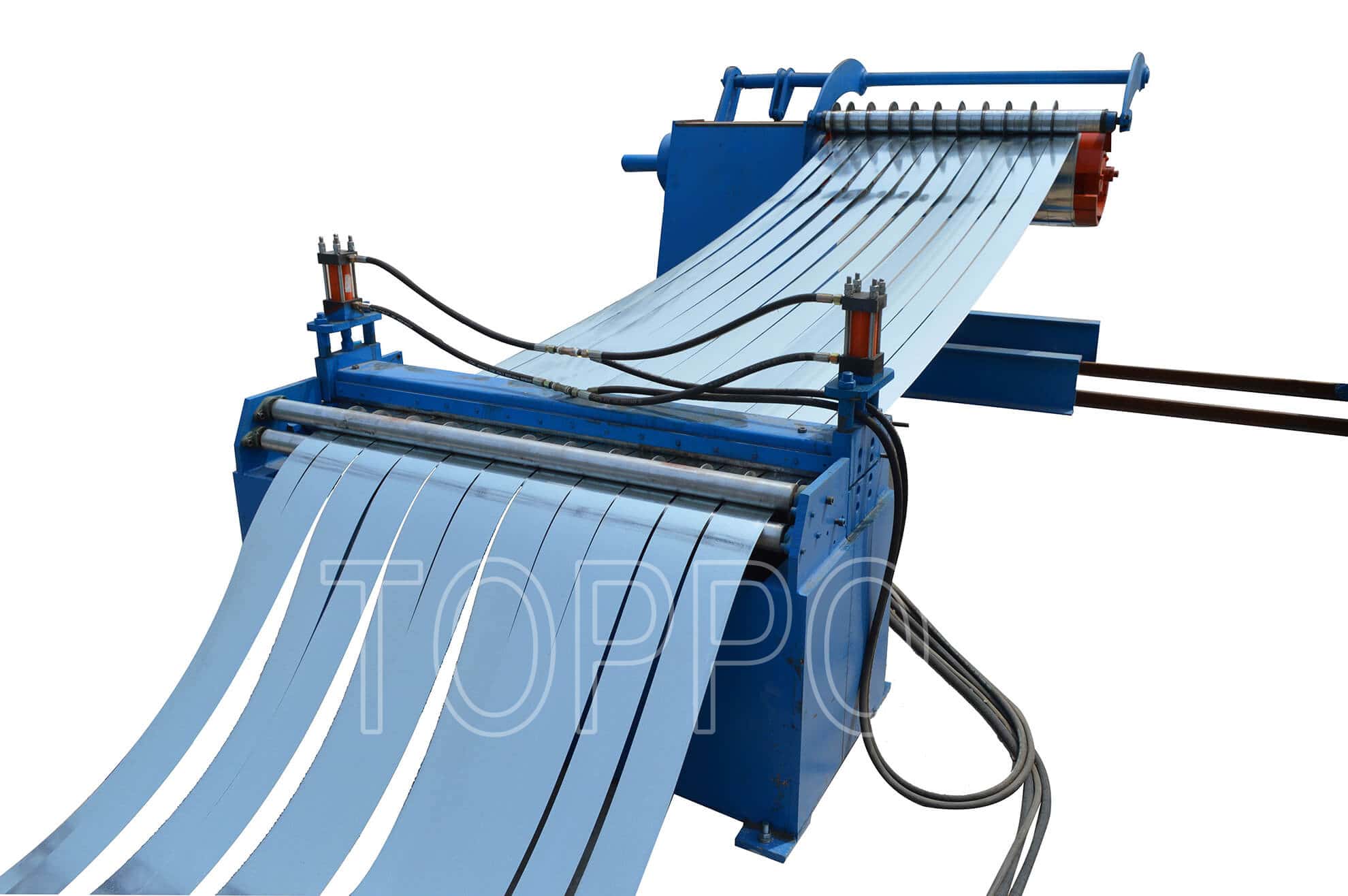 Coil Slitting and Cut to Length Line for Galvanized Steel Processing