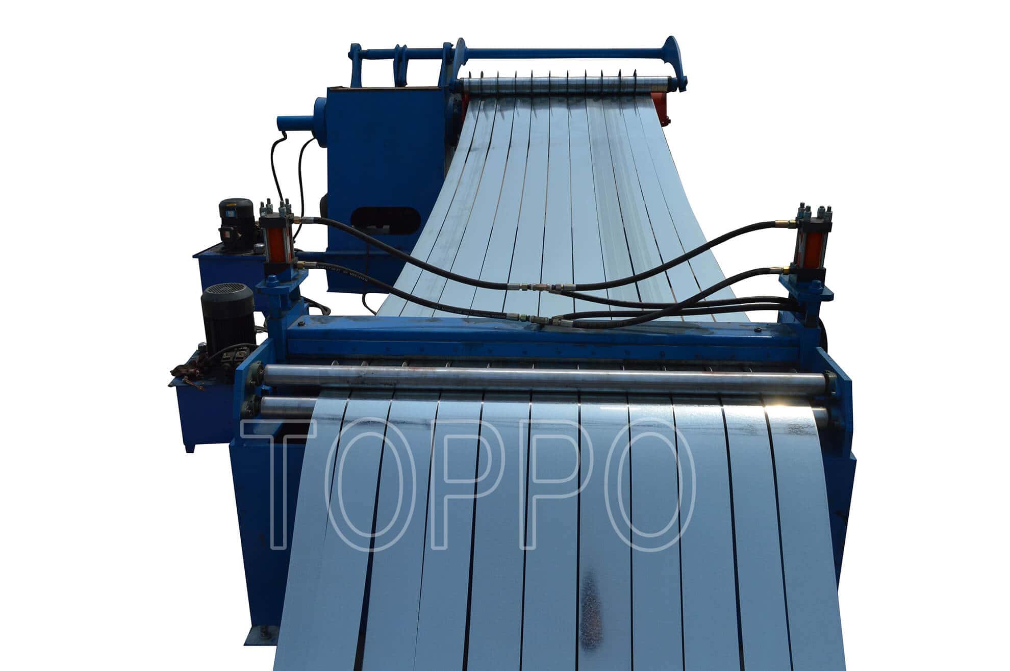 Coil Slitting and Cut to Length Line for Galvanized Steel Processing