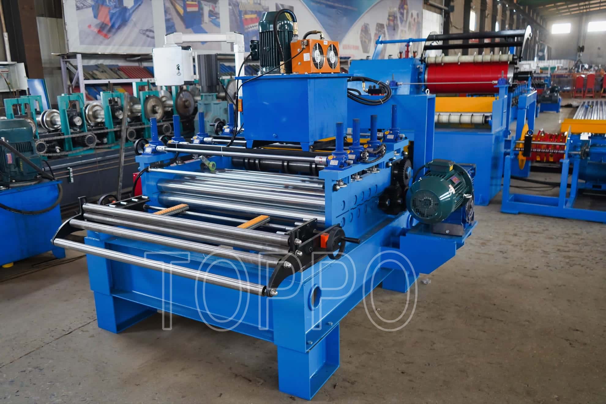 Heavy Duty Cut to Length Line Roll Forming Machine