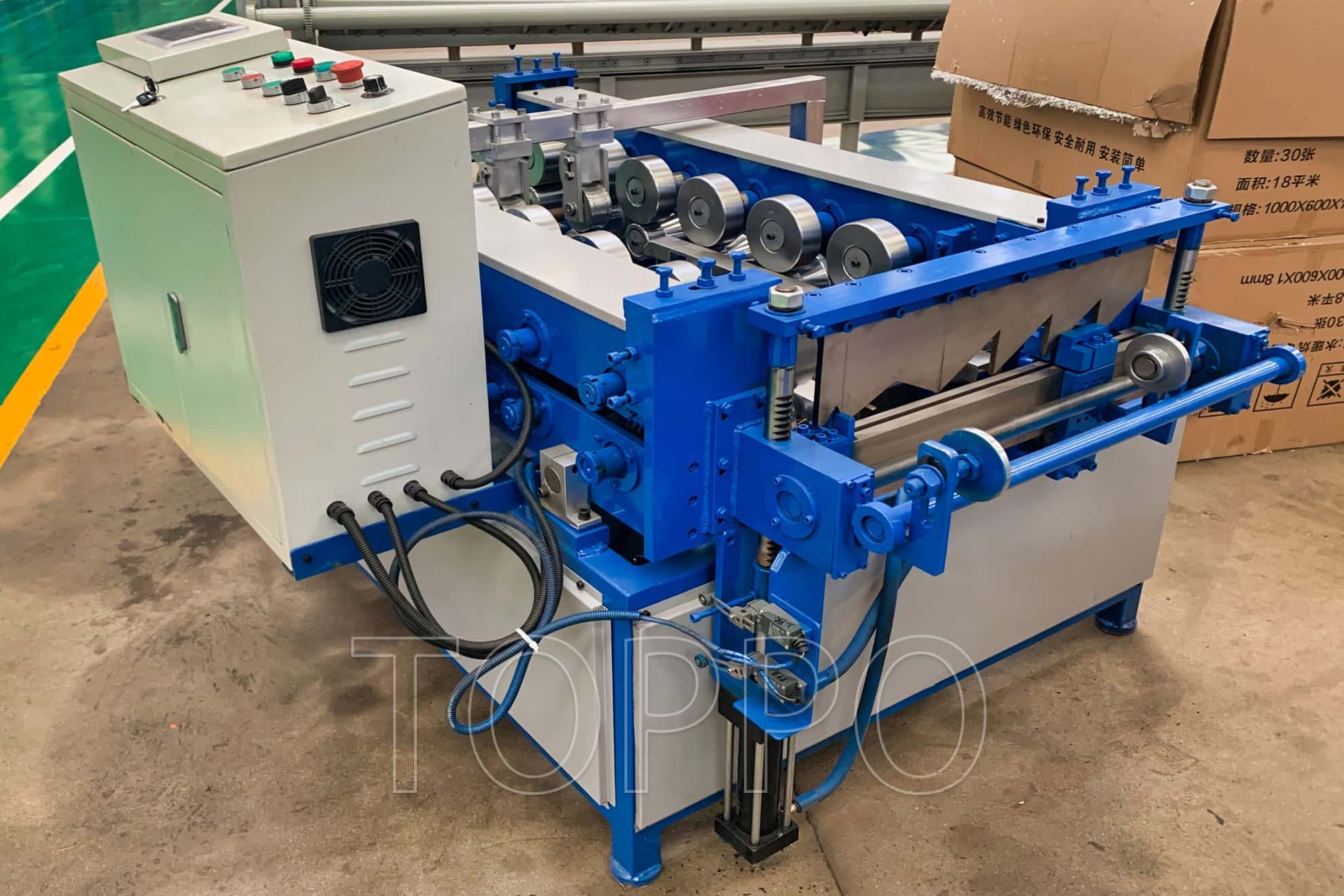 Automatic Standing Seam Metal Roofing Roll Forming Machine Production Line