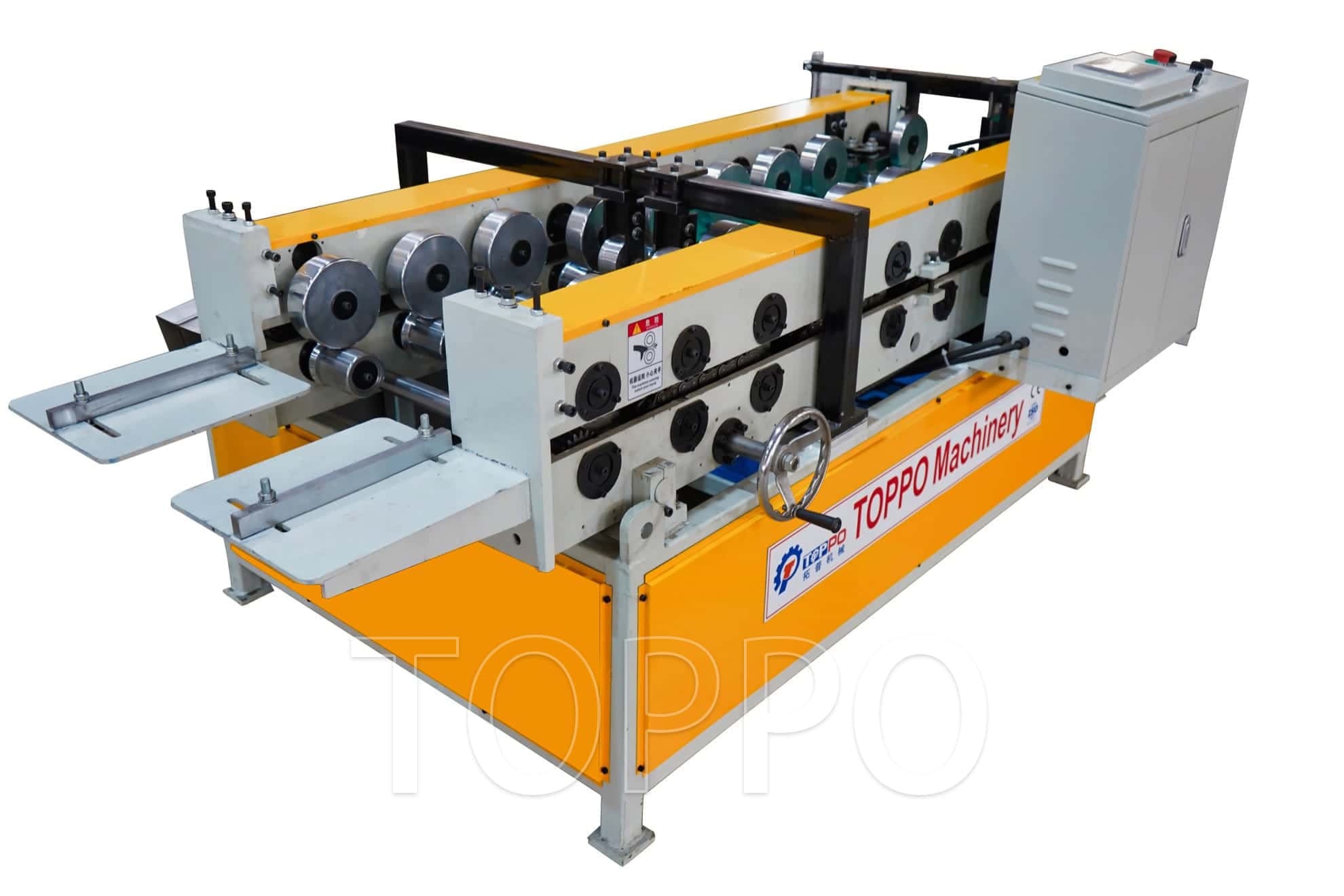 PLC Controlled Standing Seam Roof Panel Roll Forming Machine