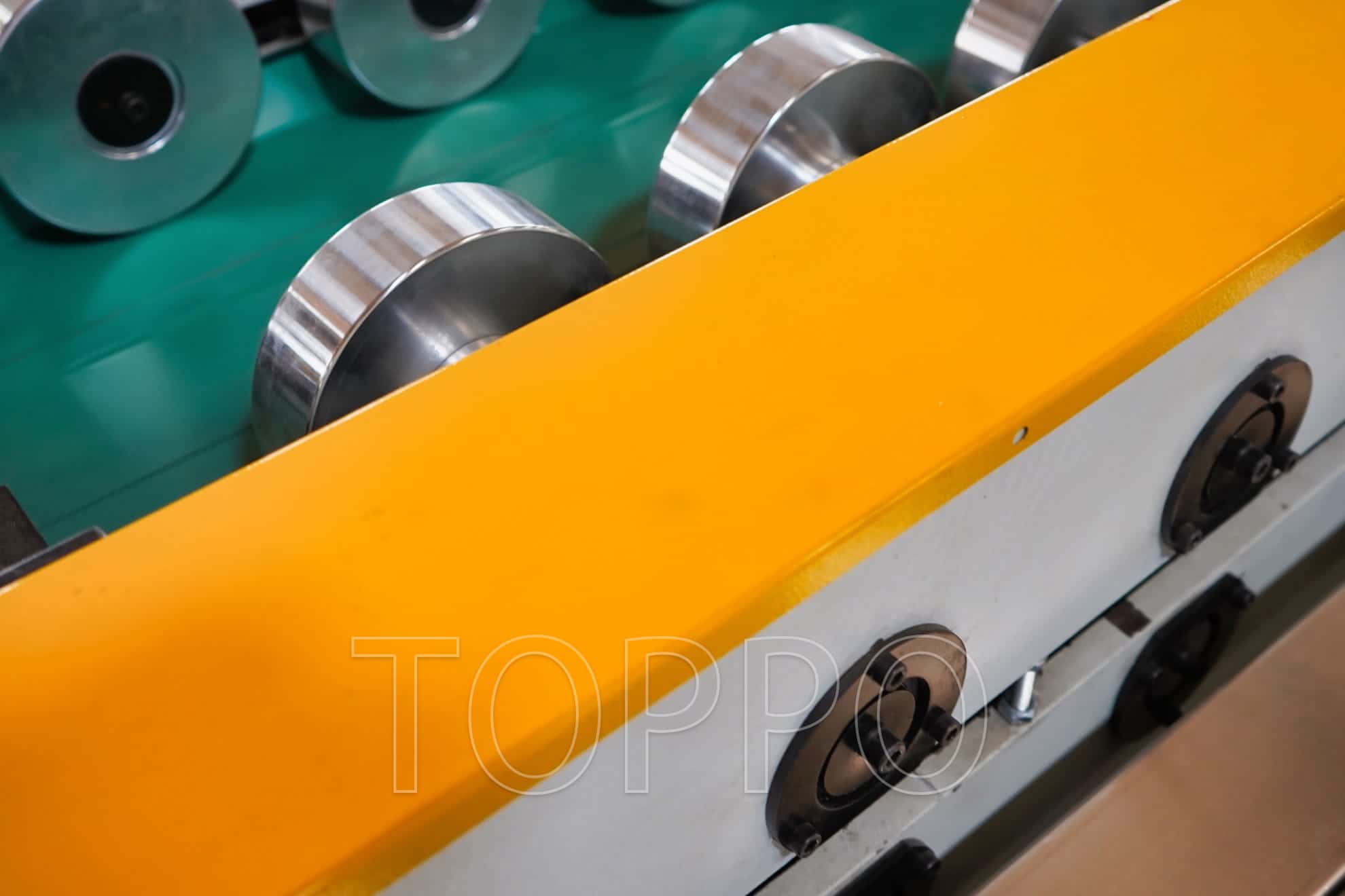 High Efficiency Standing Seam Roofing Roll Forming Machine Line with PLC System