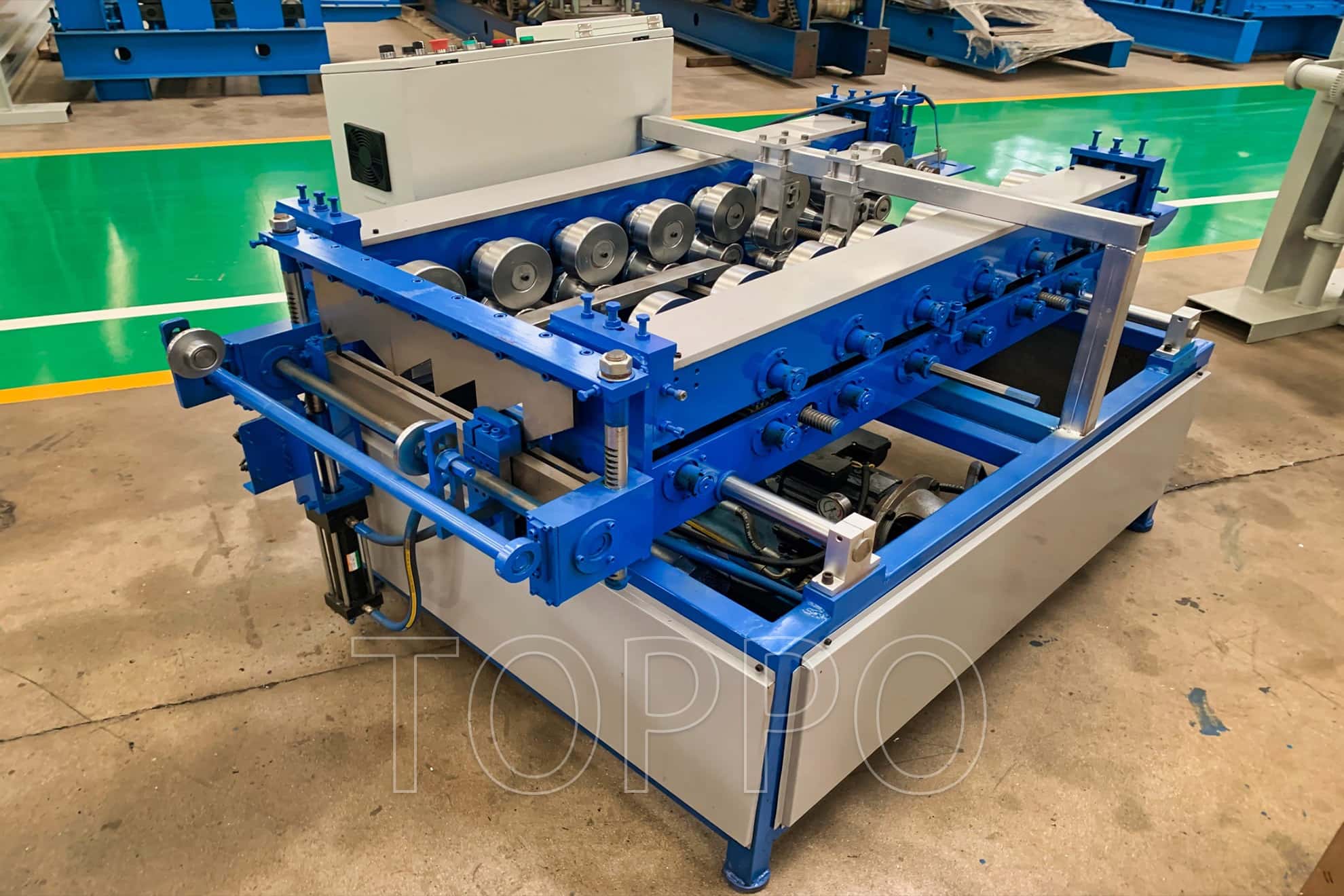 Automatic Standing Seam Metal Roofing Roll Forming Machine Production Line