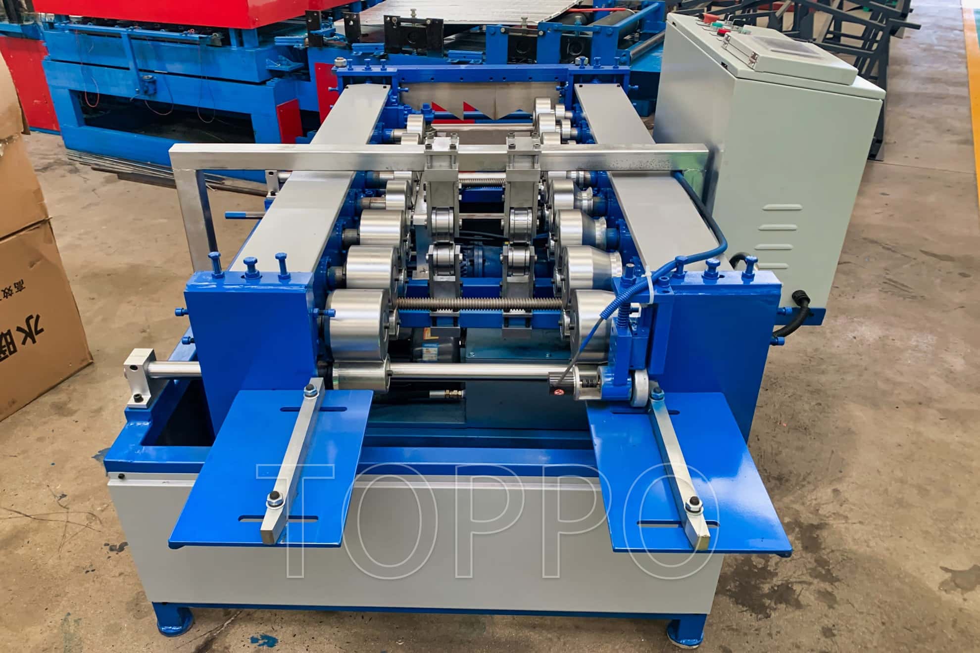 Automatic Standing Seam Metal Roofing Roll Forming Machine Production Line