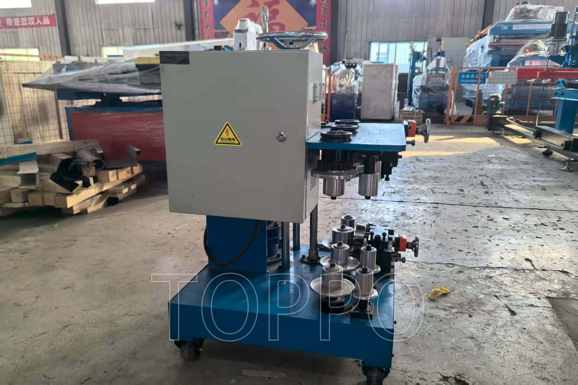 PLC Automatic Standing Seam Roofing Panel Roll Forming Machine