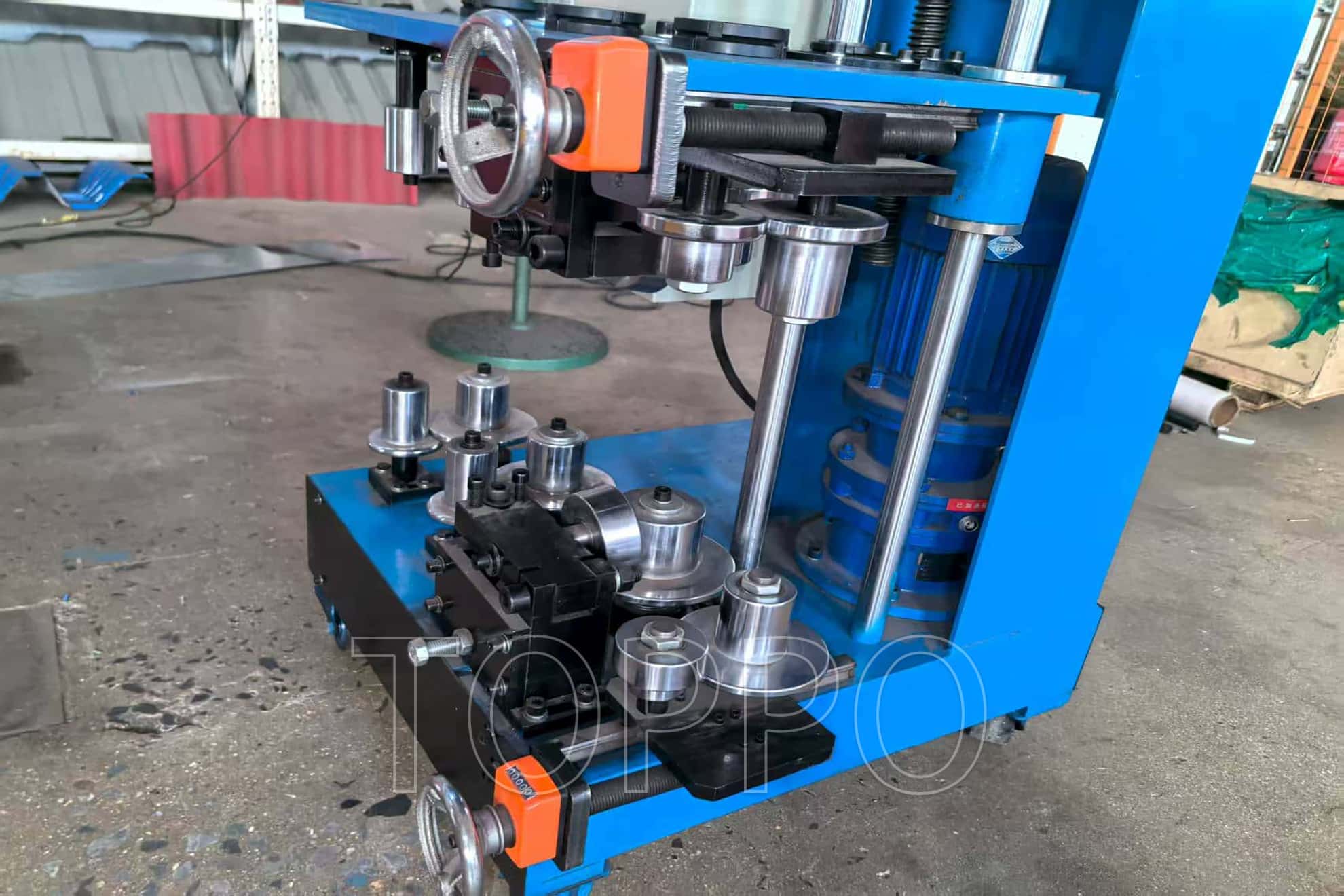 PLC Automatic Standing Seam Roofing Panel Roll Forming Machine