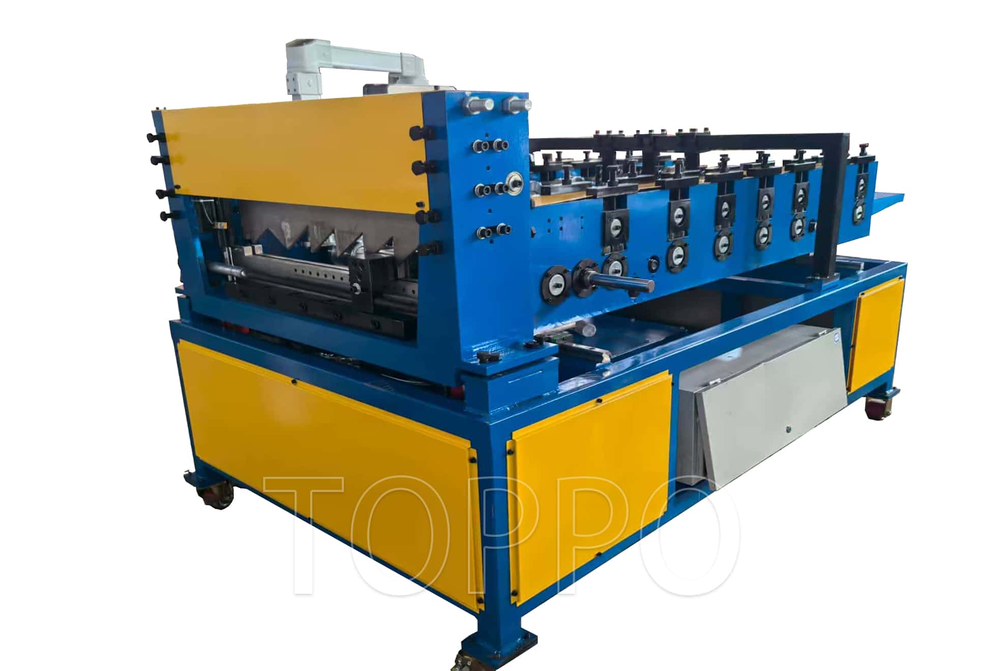 PLC Automatic Standing Seam Roofing Panel Roll Forming Machine