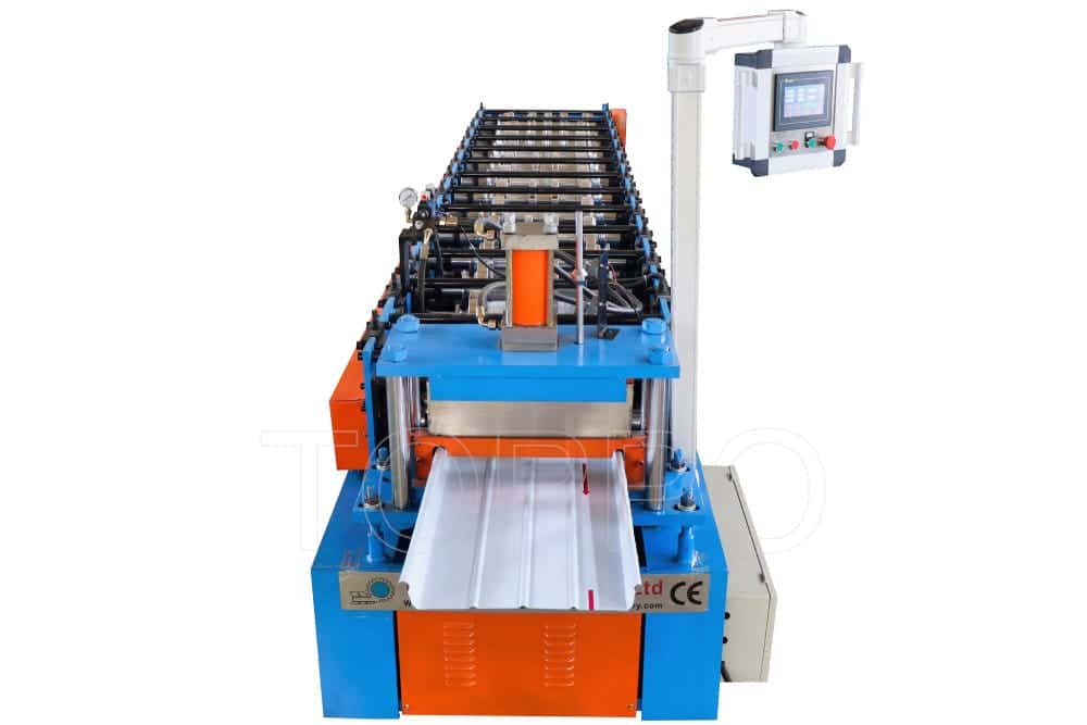 Professional Standing Seam Roofing Panel Roll Forming Machine with Automatic PLC System
