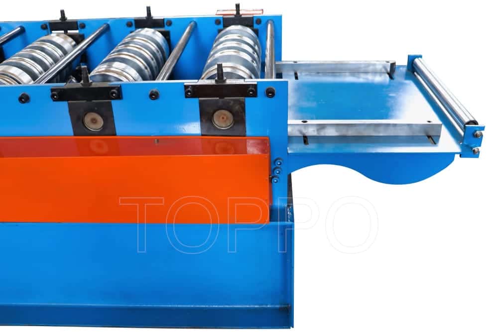 Professional Standing Seam Roofing Panel Roll Forming Machine with Automatic PLC System