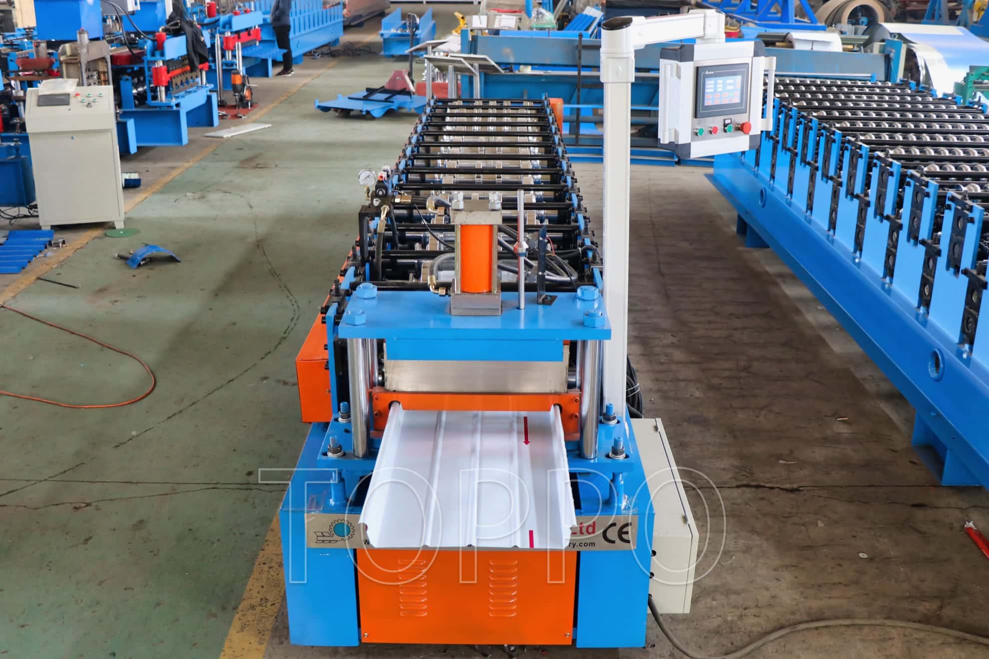 Automatic Standing Seam Roll Forming Machine for Metal Roof Panels