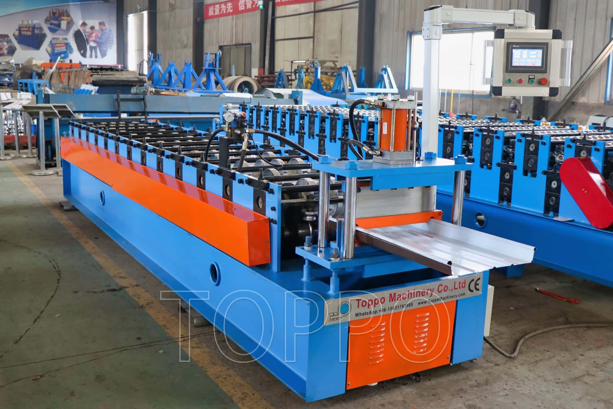 Standing Seam Roll Forming Machine for Metal Roofing Panels