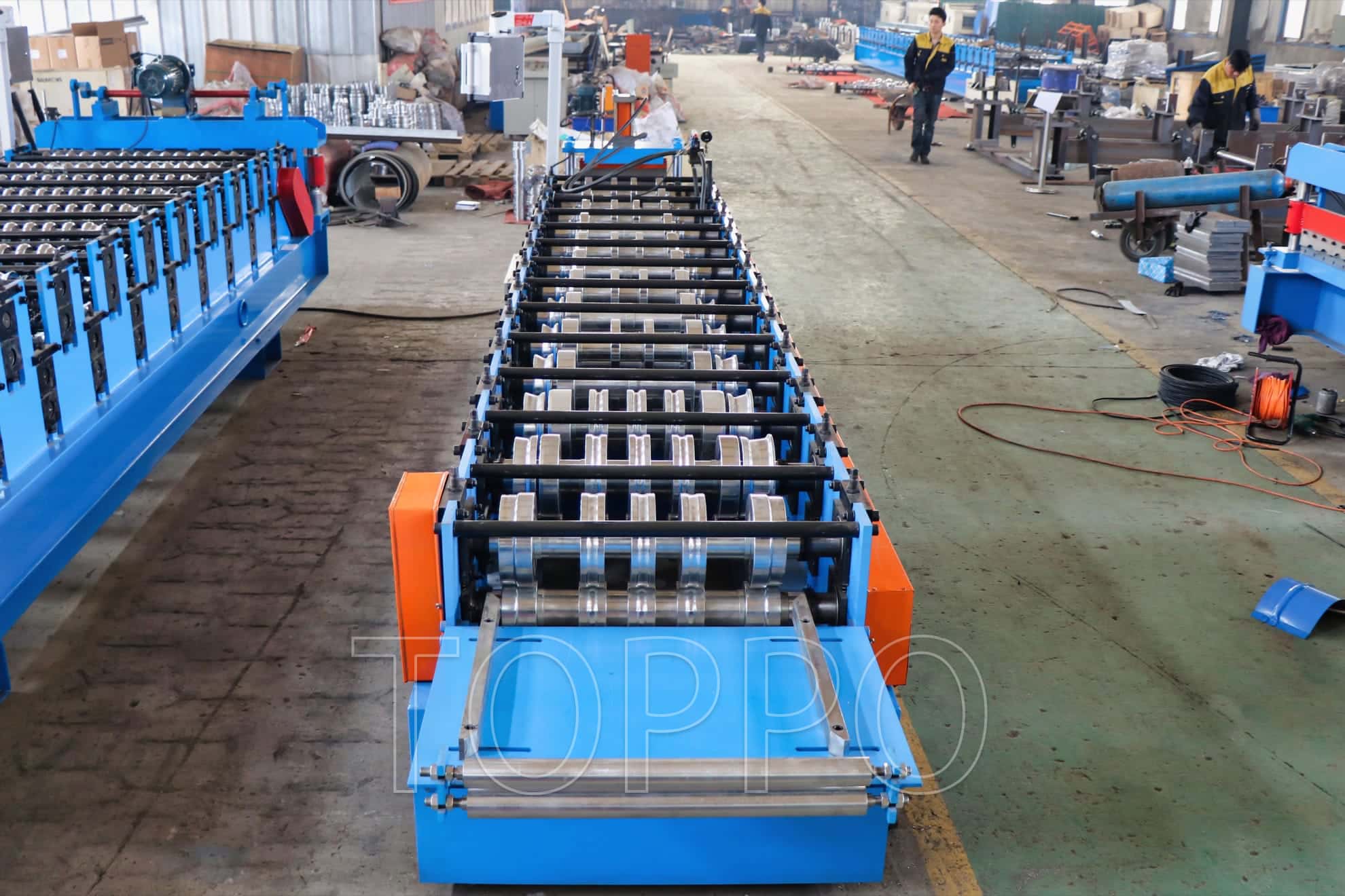Economic Standing Seam Roll Forming Machine for Metal Roofing Panels