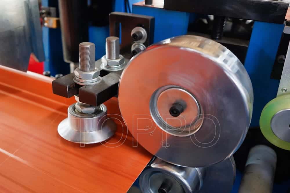 Industrial Standing Seam Metal Roofing Roll Forming Machine Line