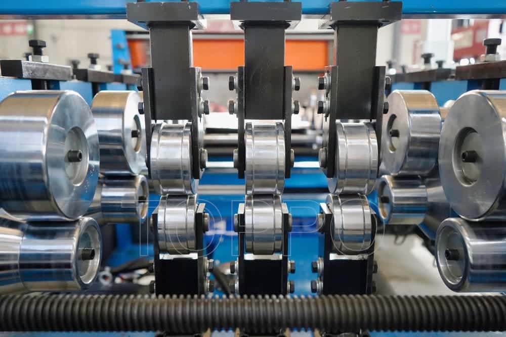 Industrial Standing Seam Metal Roofing Roll Forming Machine Line
