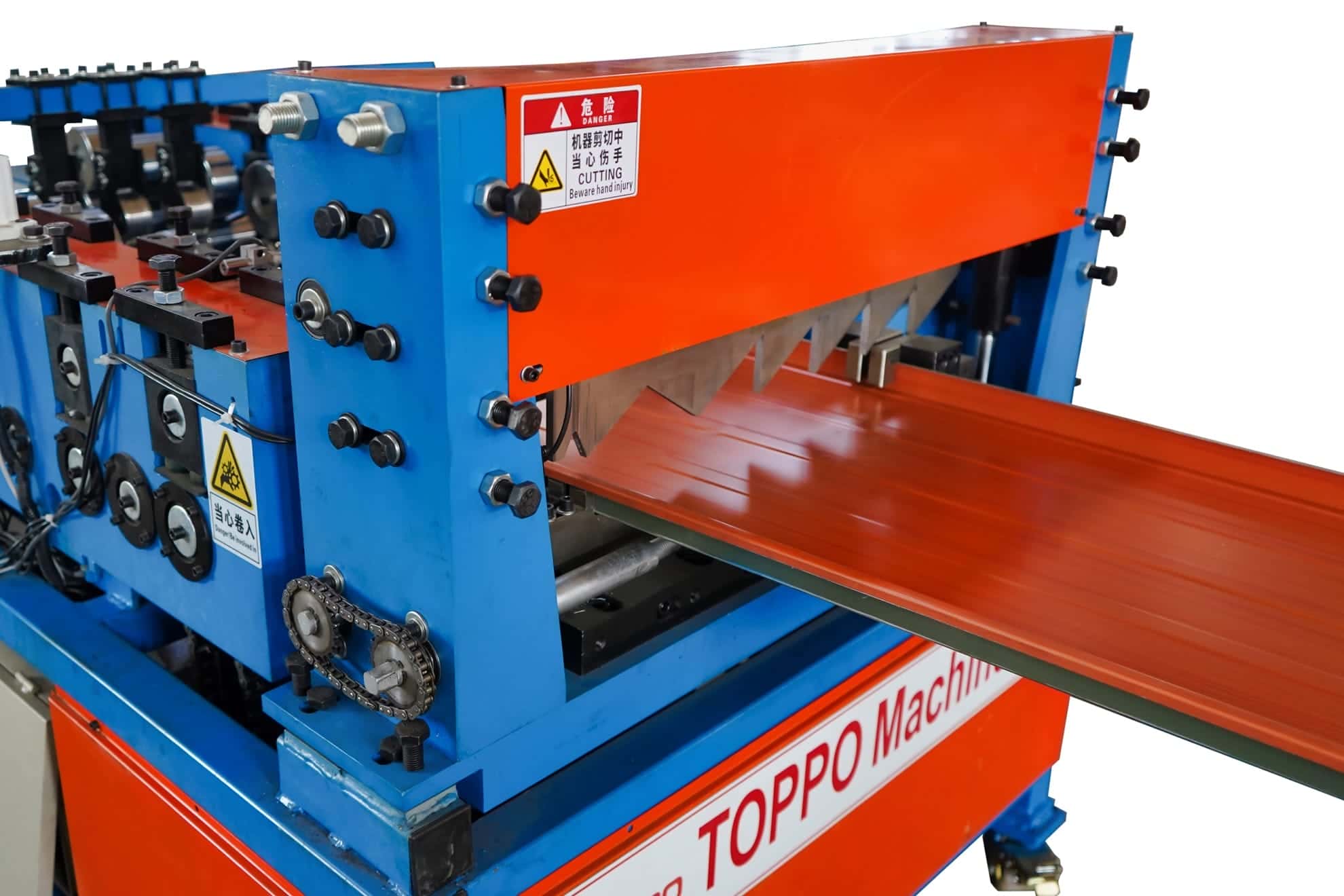 Standing Seam Metal Roof Roll Forming Machine with Automatic Control System