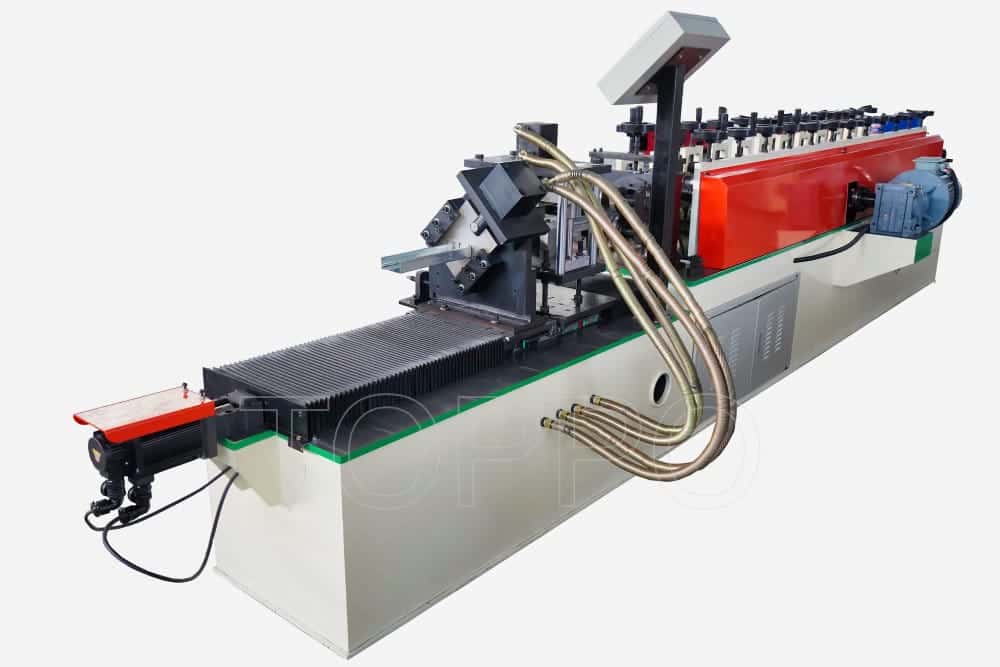 PLC Controlled Stud and Track Roll Forming Machine with Hydraulic Cutting