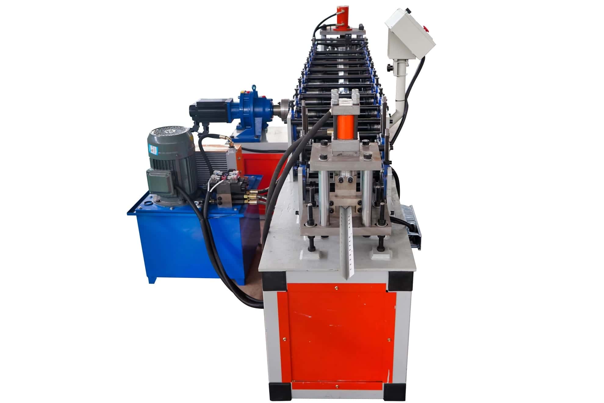 High Precision Stud and Track Roll Forming Machine with Hydraulic Cutting