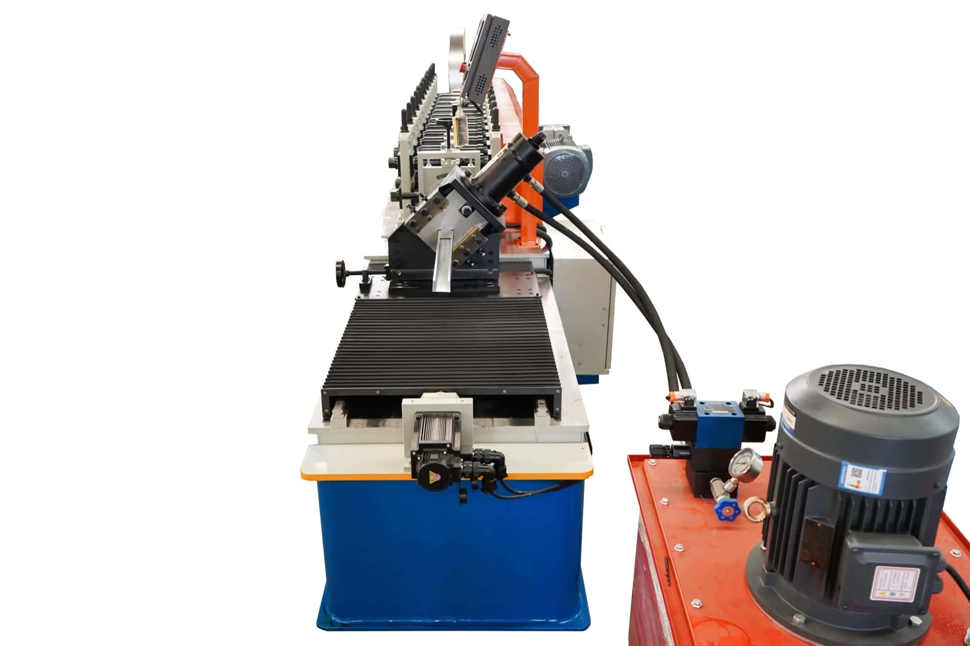 Automatic Stud and Track Roll Forming Machine with Integrated Hydraulic System