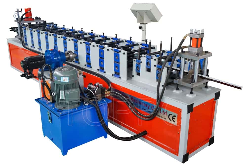 High Precision Stud and Track Roll Forming Machine with Hydraulic Cutting