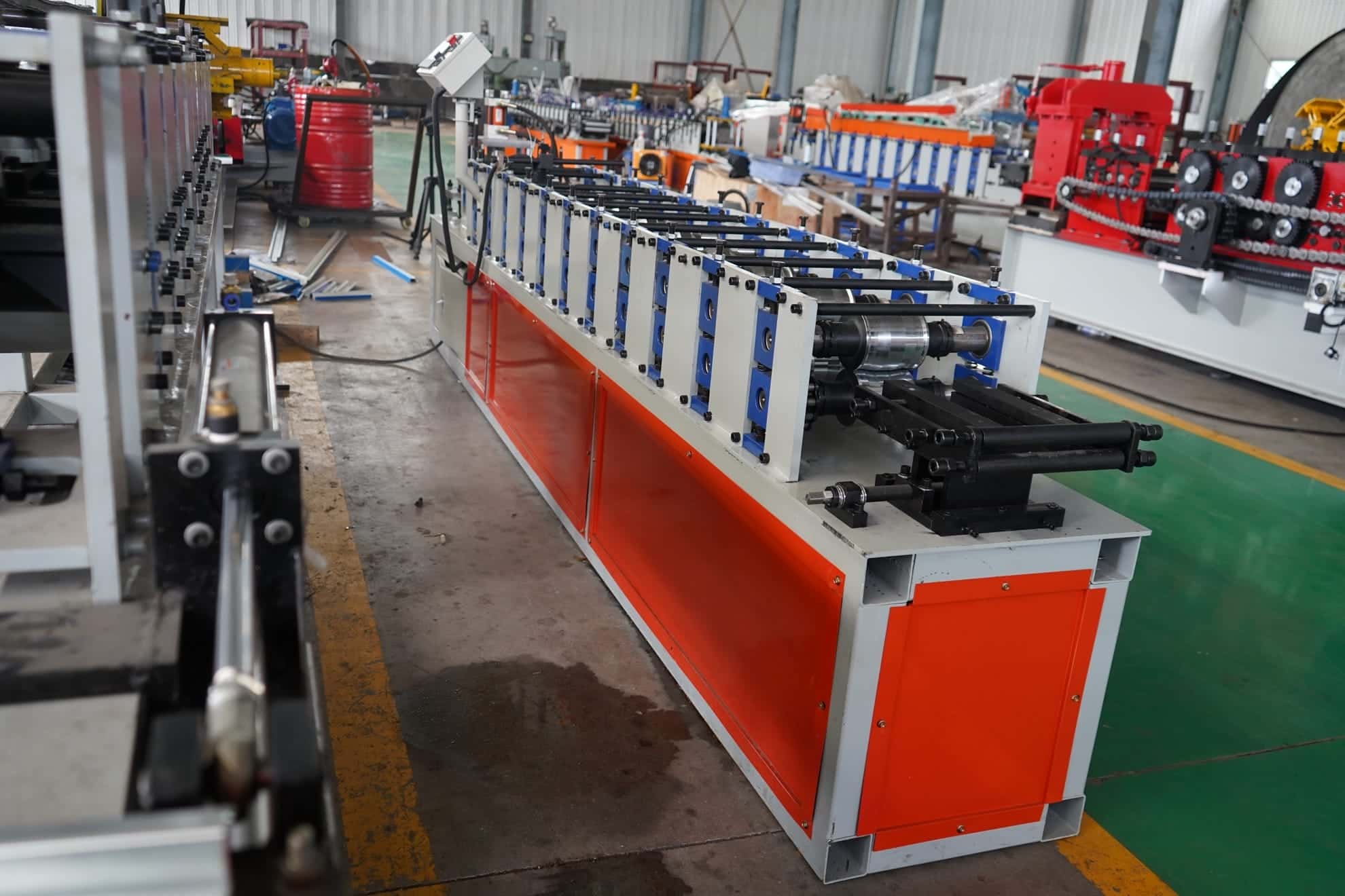 Automatic Stud and Track Roll Forming Machine with Flying Cut | Light Steel Keel Machine