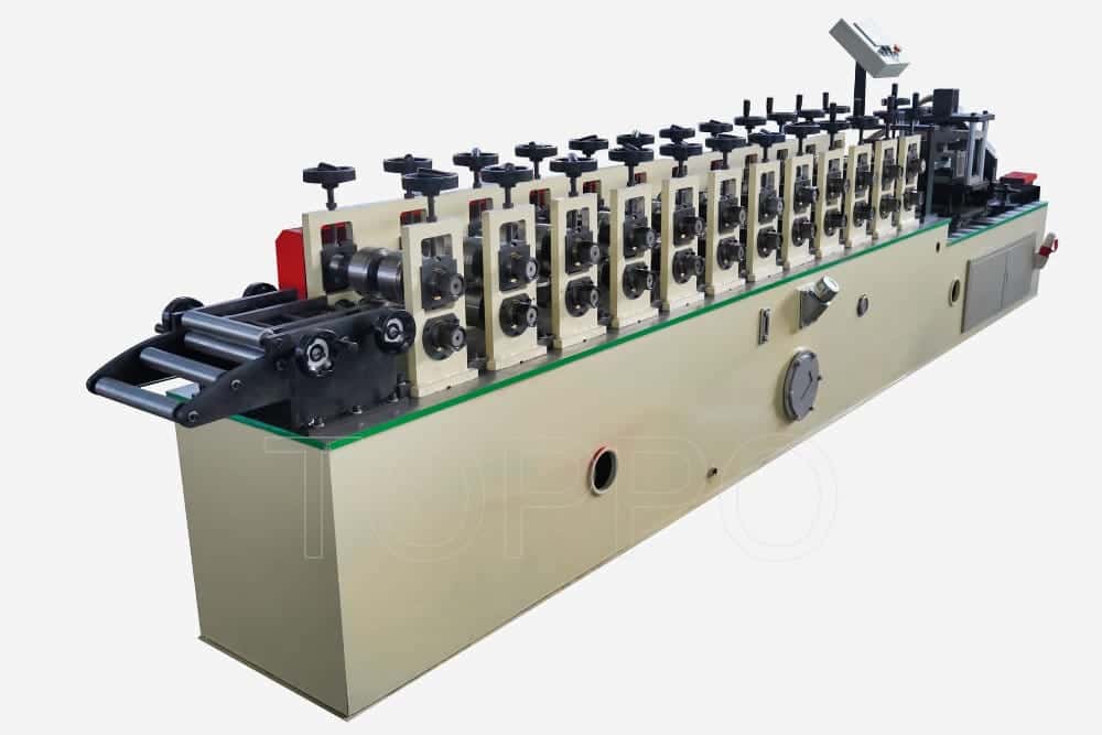 PLC Controlled Stud and Track Roll Forming Machine with Hydraulic Cutting