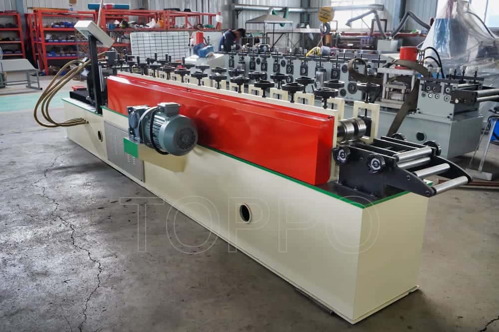 PLC Controlled Stud and Track Roll Forming Machine with Hydraulic Cutting