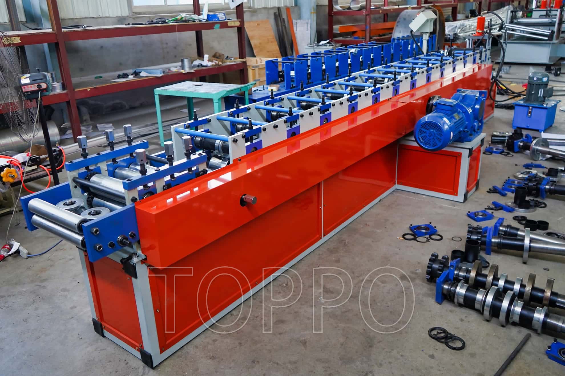Automatic Stud and Track Roll Forming Machine with Punching System | Light Steel Keel Machine