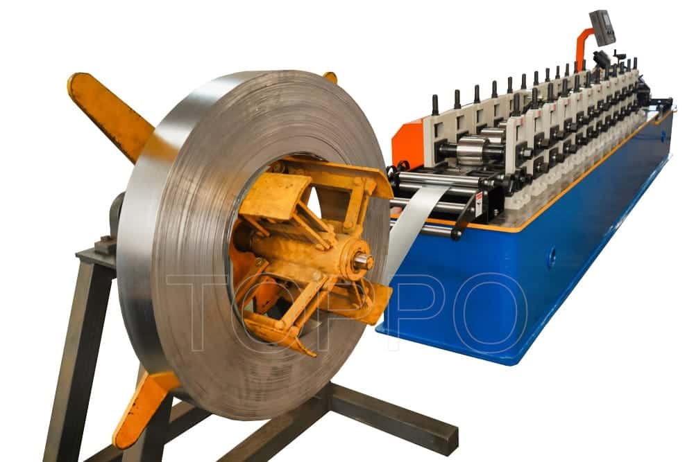 Automatic Stud and Track Roll Forming Machine with Integrated Hydraulic System