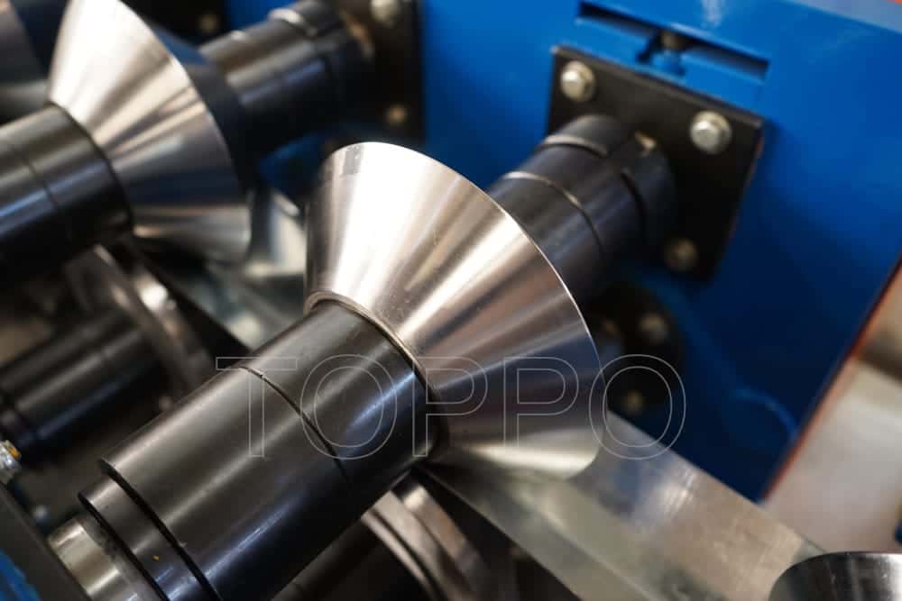 Automatic Stud and Track Roll Forming Machine with Punching System