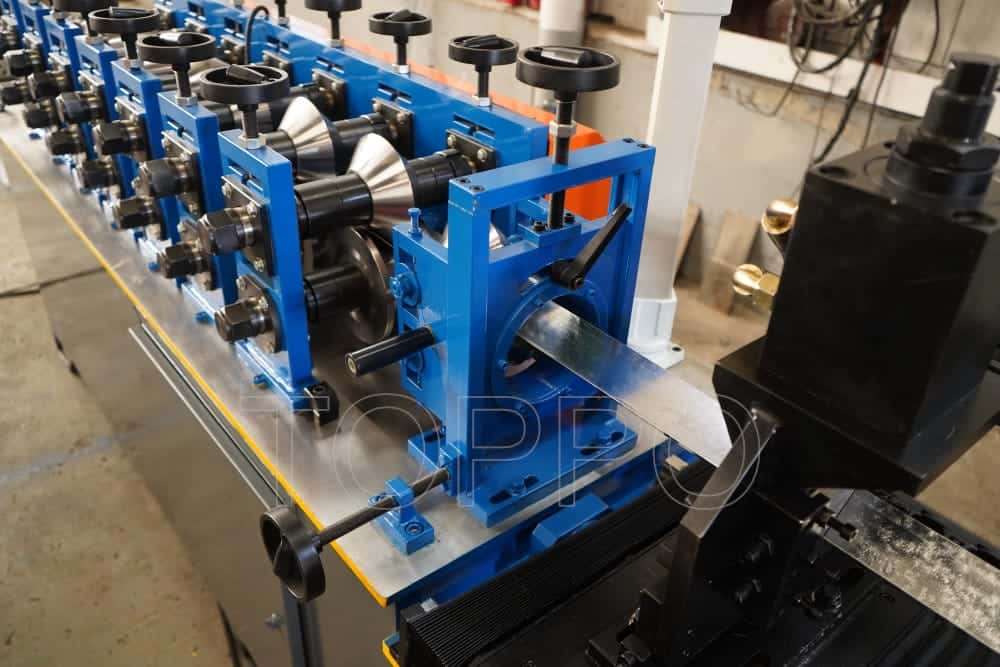 Automatic Stud and Track Roll Forming Machine with Punching System