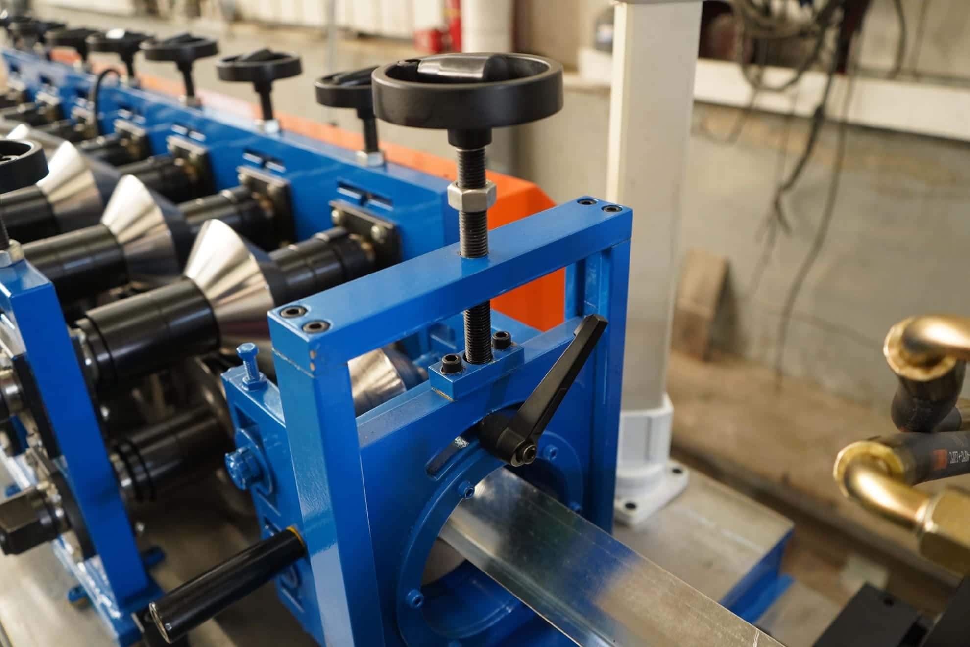 Automatic Stud and Track Roll Forming Machine with Punching System