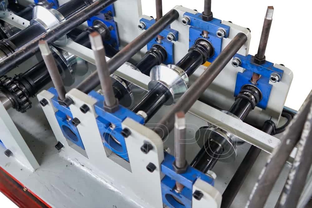 High Precision Stud and Track Roll Forming Machine with Hydraulic Cutting