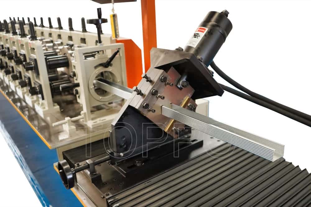 Automatic Stud and Track Roll Forming Machine with Integrated Hydraulic System