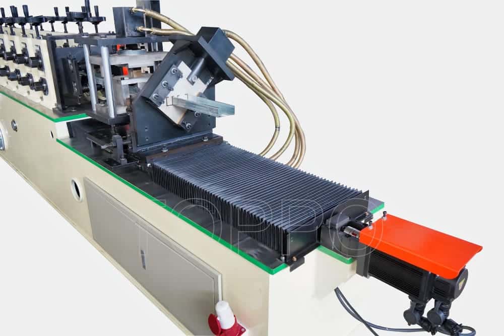 PLC Controlled Stud and Track Roll Forming Machine with Hydraulic Cutting