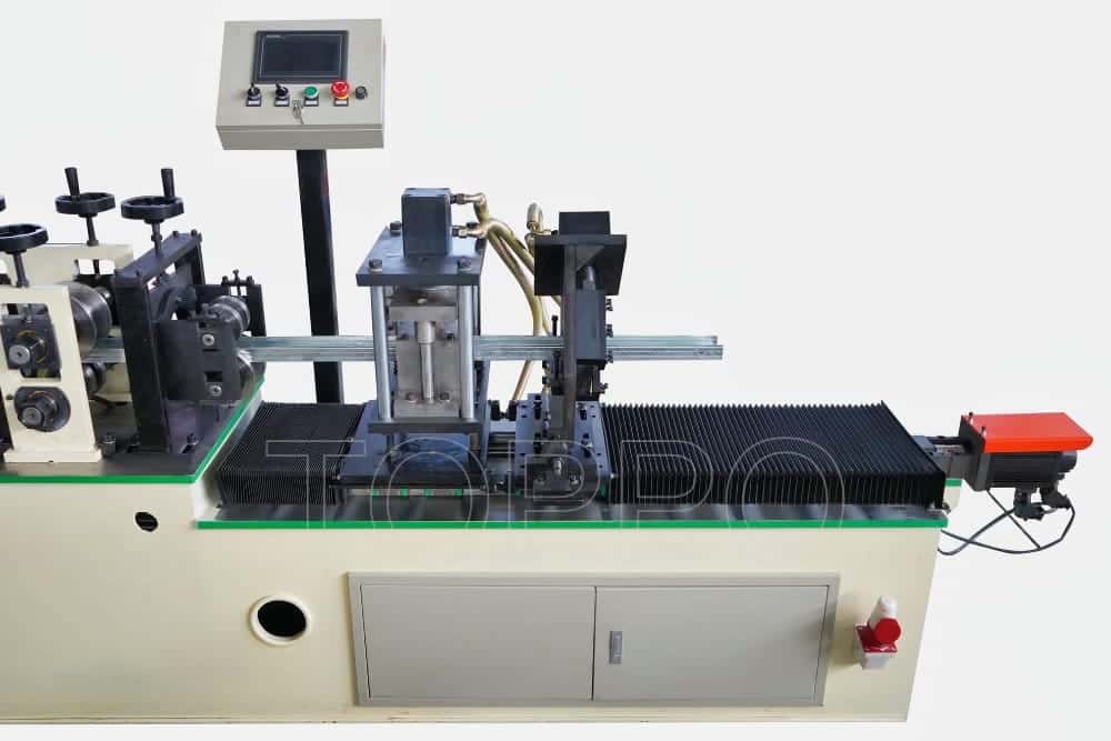 PLC Controlled Stud and Track Roll Forming Machine with Hydraulic Cutting